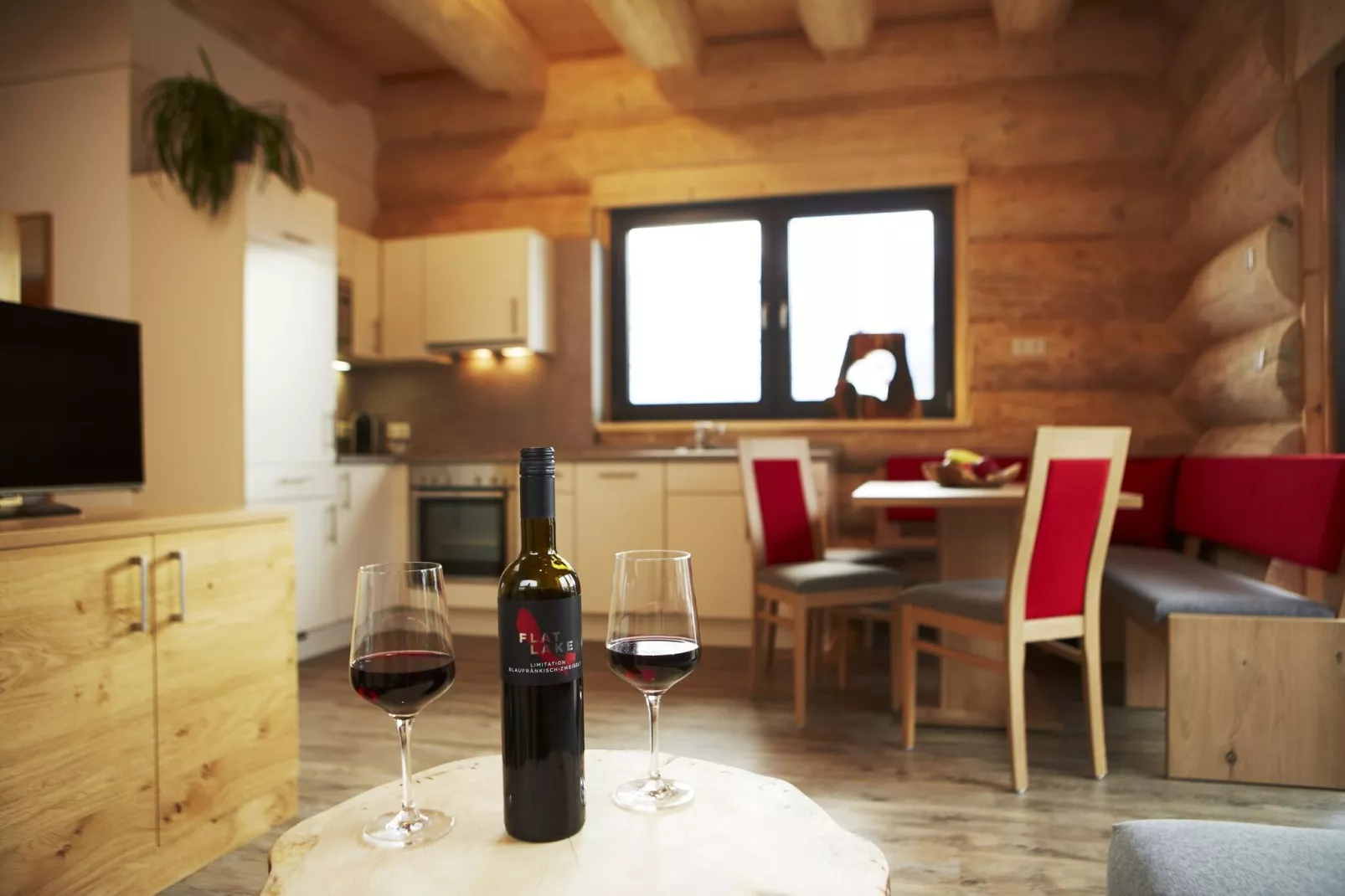 Chalet Laudegg-Woonkamer