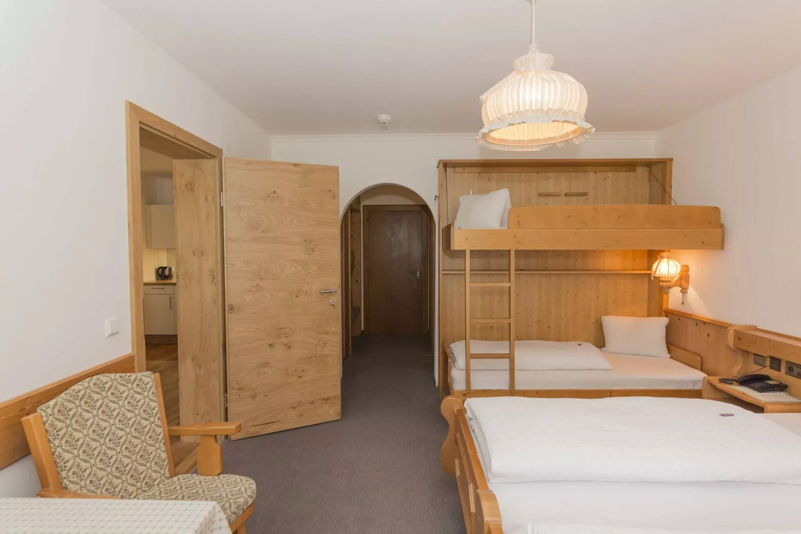 Hubergut - Ferienwohnung Maria-Slaapkamer