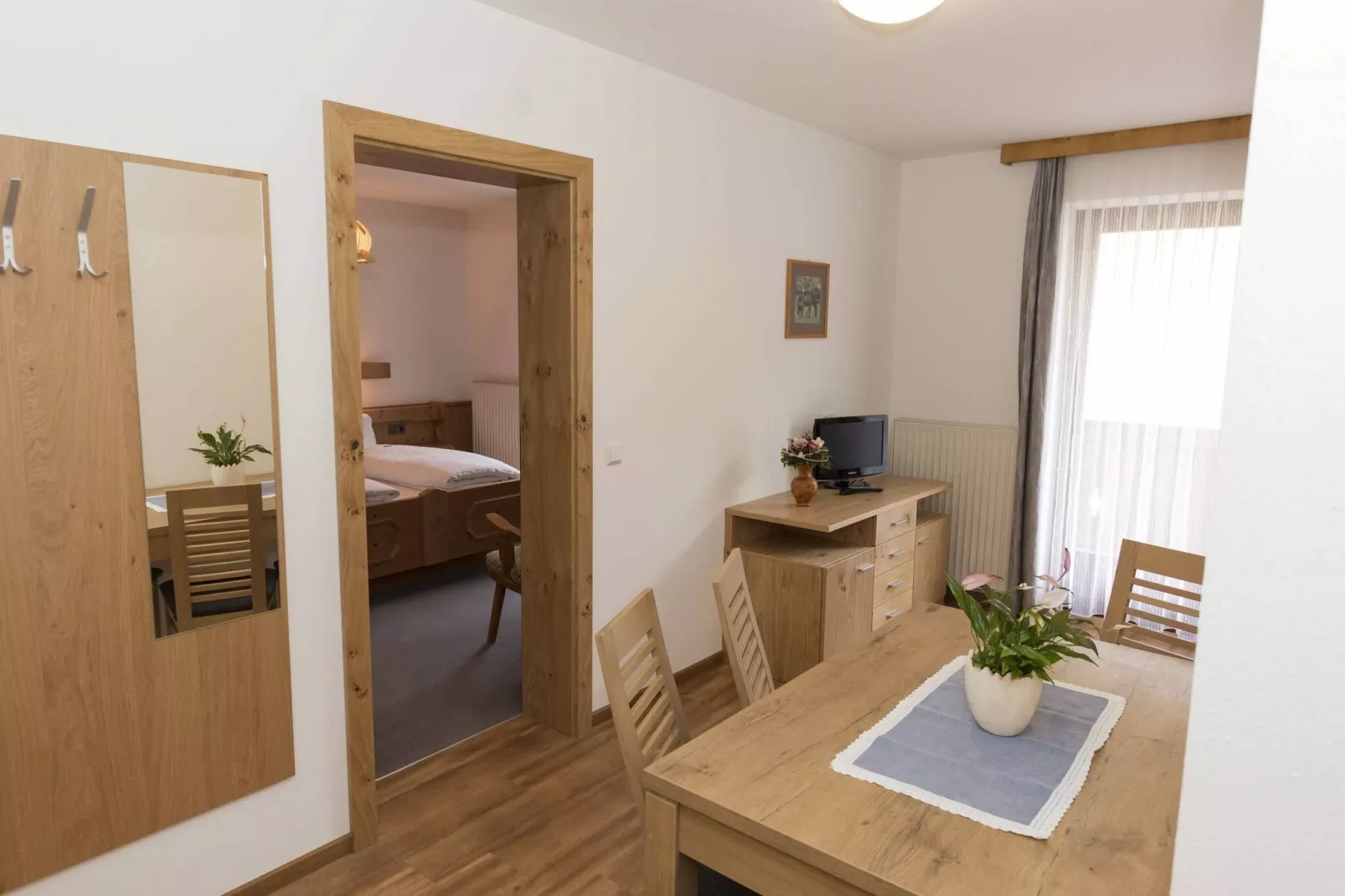 Hubergut - Ferienwohnung Maria-Woonkamer