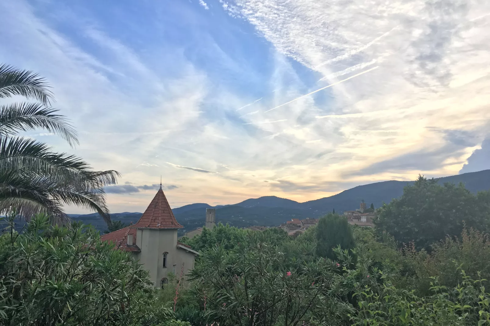 Villa Belle Vue sur Fayence-Uitzicht zomer