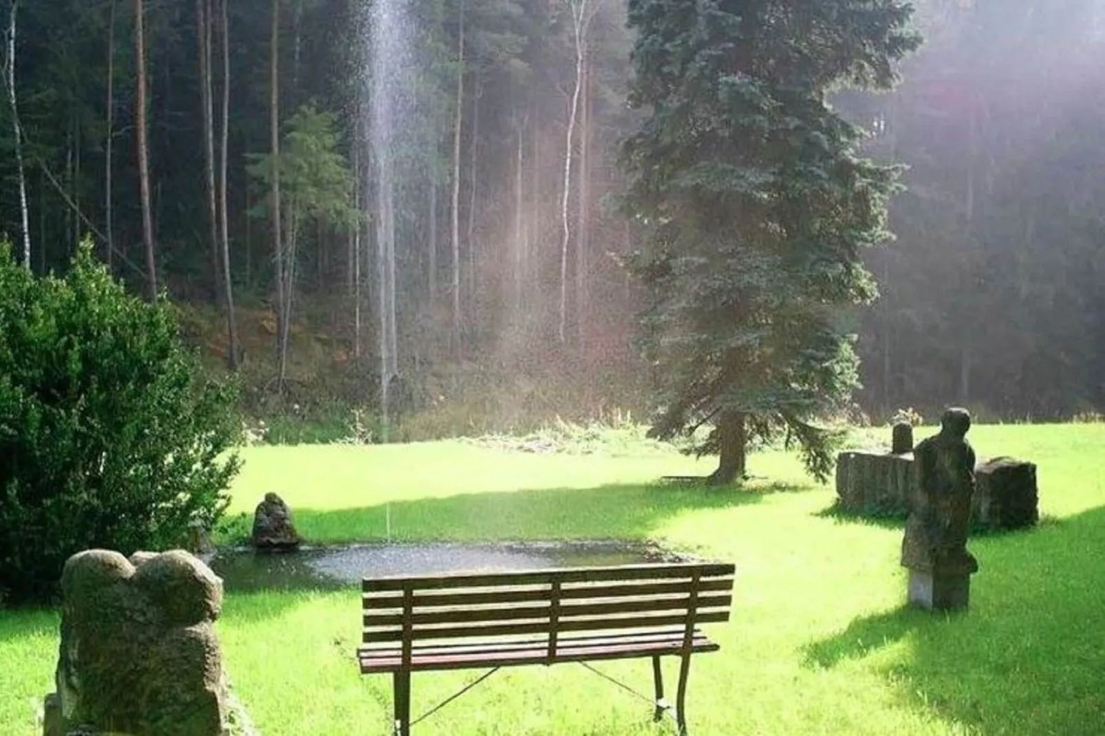 Villa Rotschönberg-Tuinen zomer