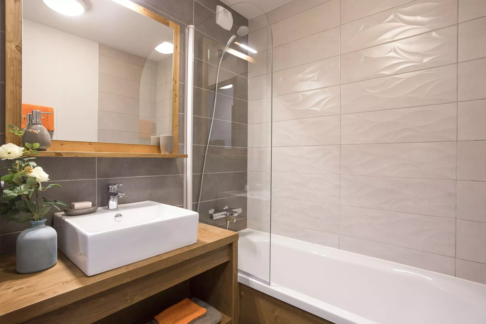 Résidence Les Chalets des Cimes 2-S4-Badkamer