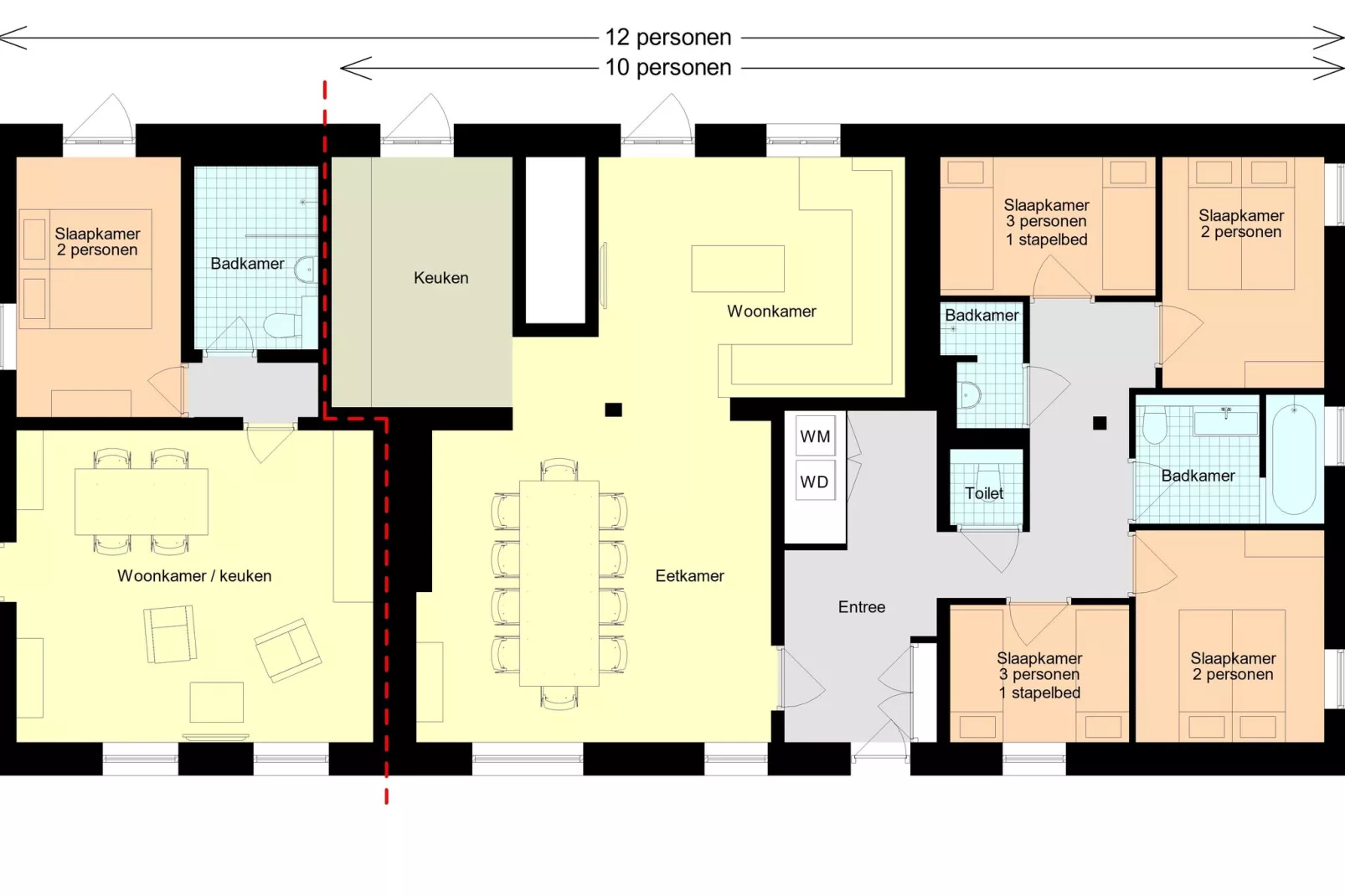 Ensemble le Pavillon 12 ps-Faciliteiten