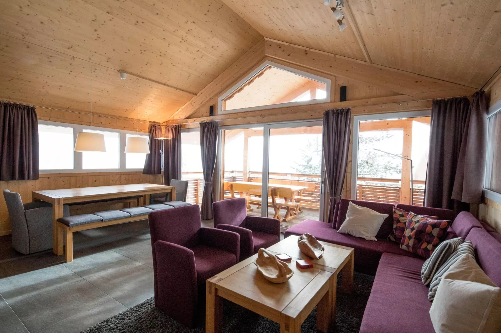 Alpenpark Turrach 36-Woonkamer
