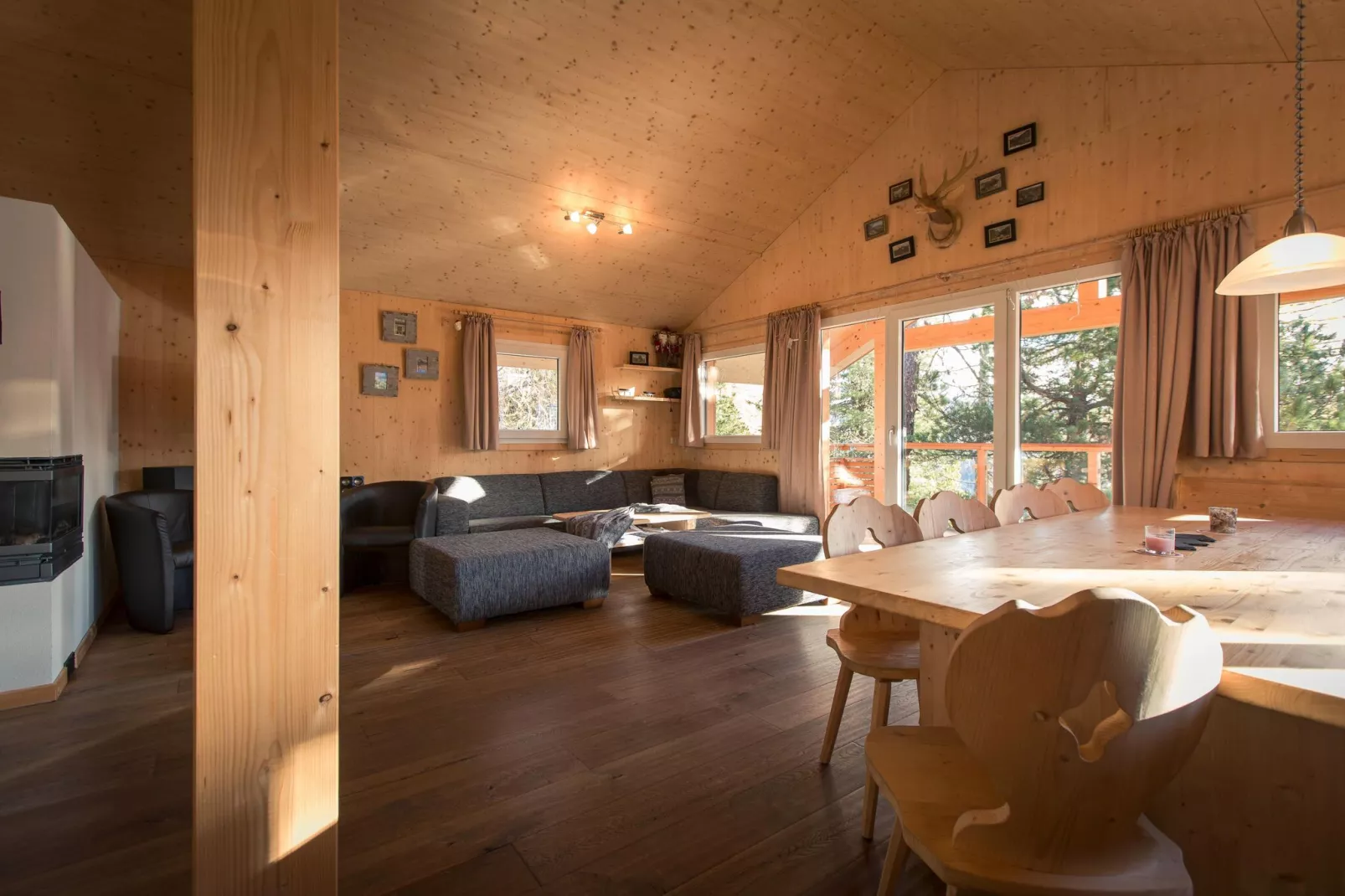 Alpenpark Turrach 44-Woonkamer