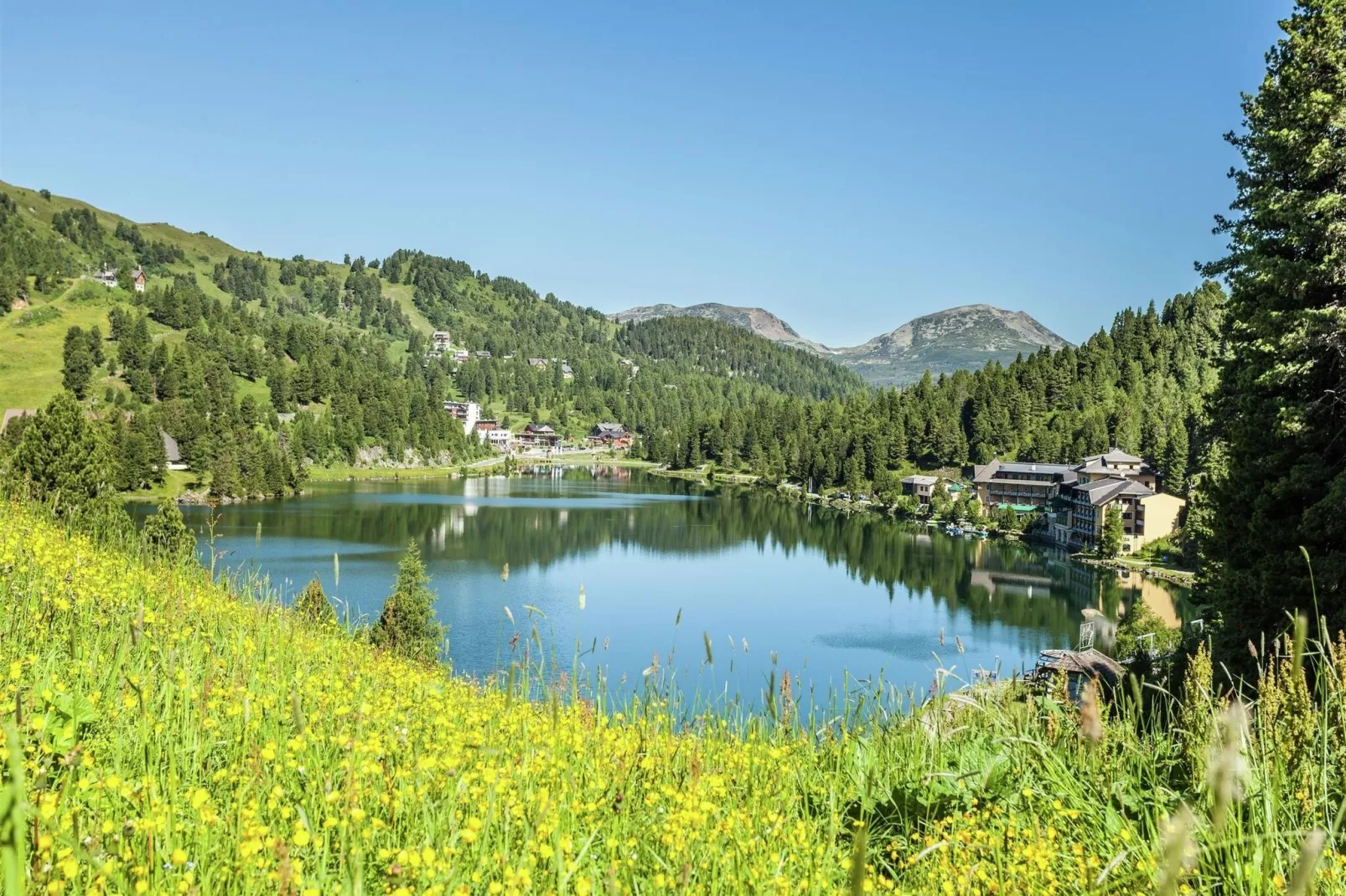 Alpenpark Turrach App6-Gebieden zomer 5km