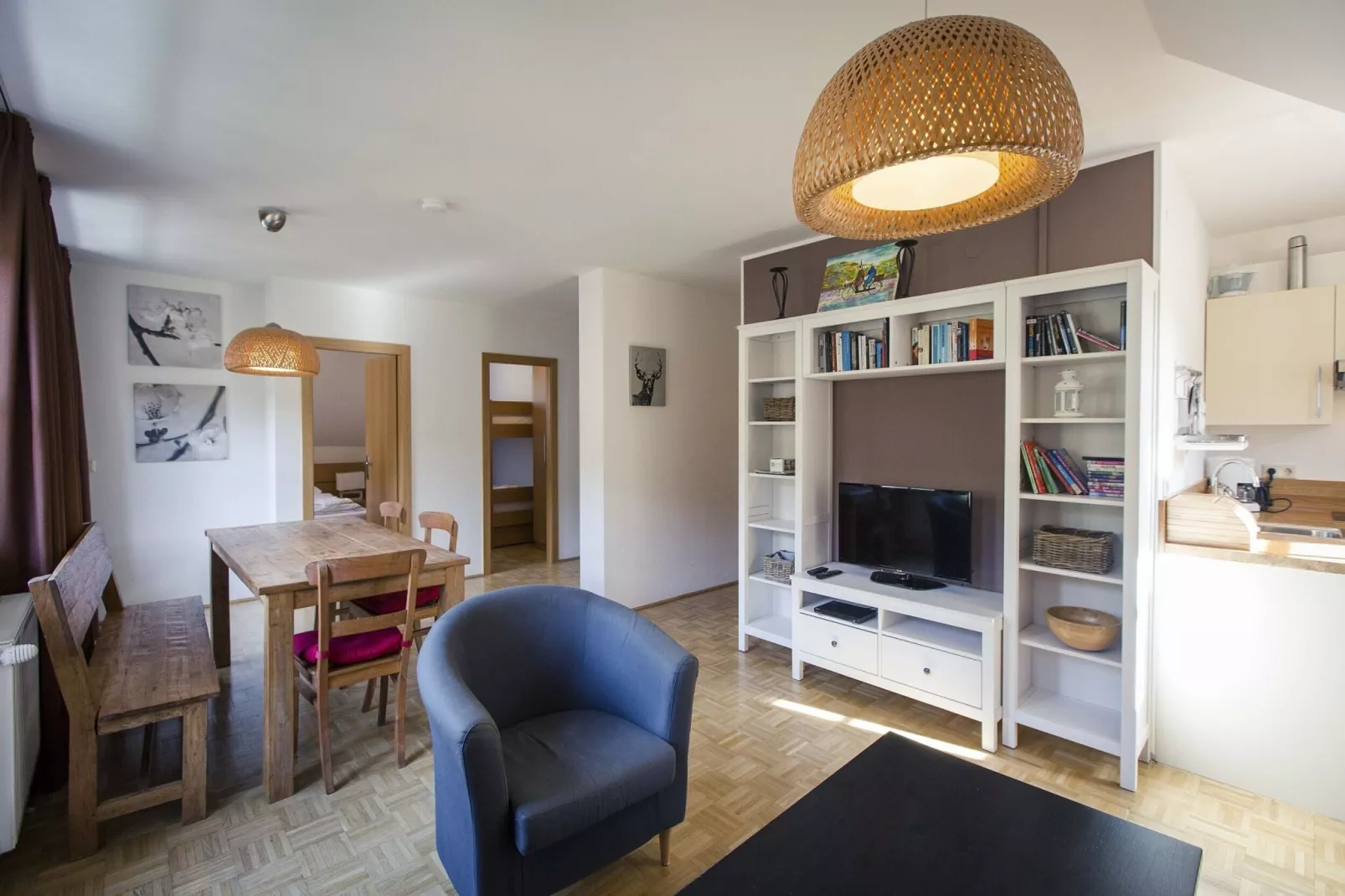 Alpenpark Turrach App 10-Woonkamer