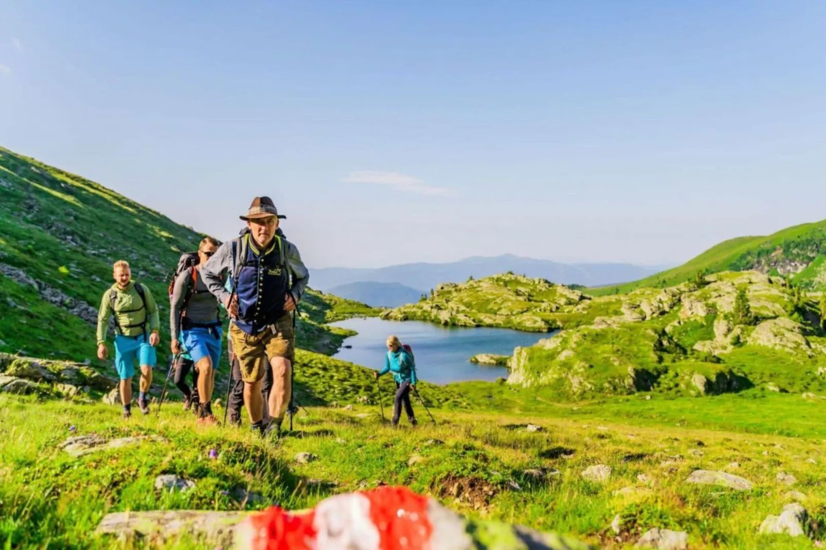 Alpenpark Turrach App 10-Gebieden zomer 20km