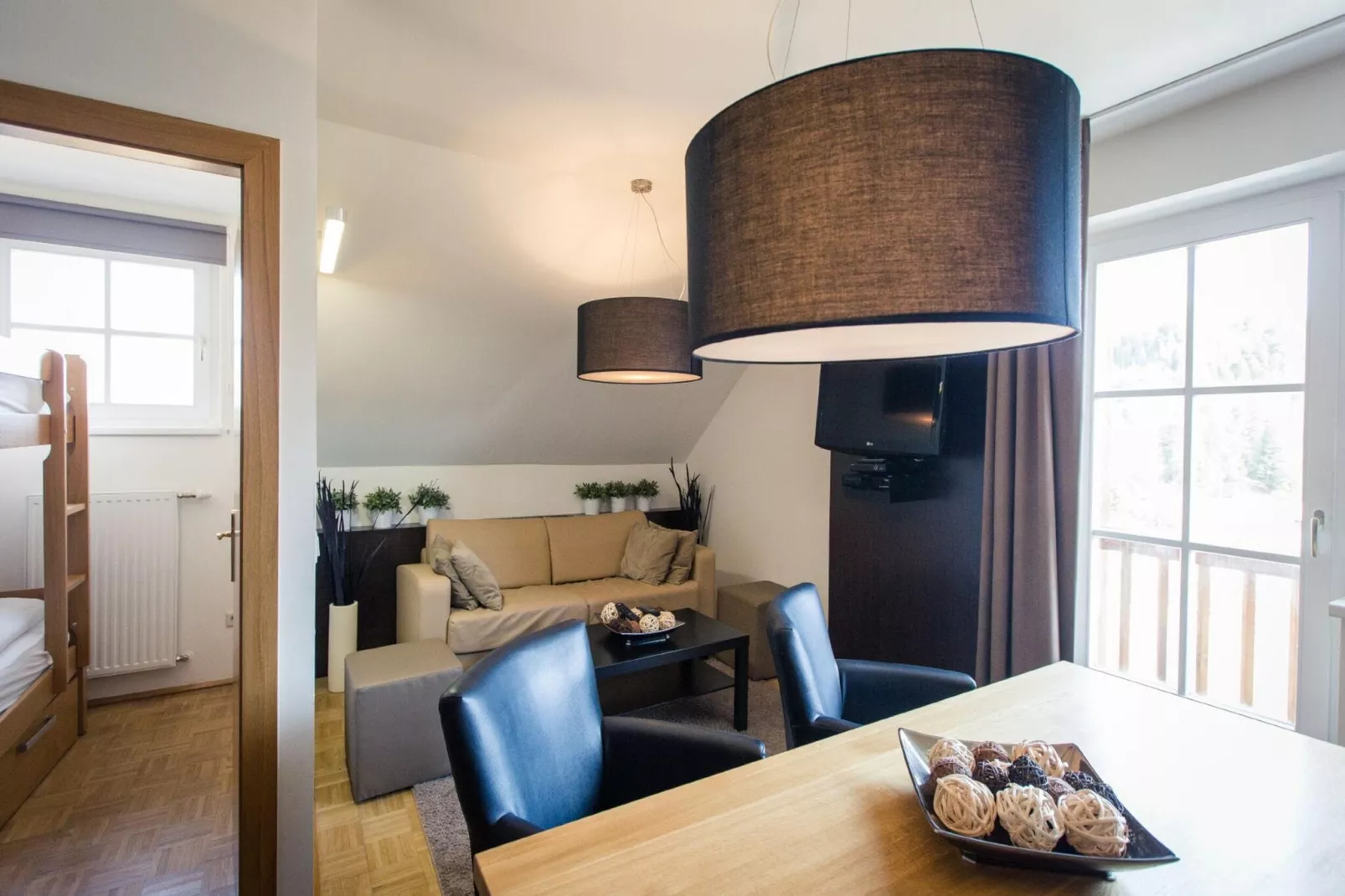 Alpenpark Turrach App 14-Woonkamer