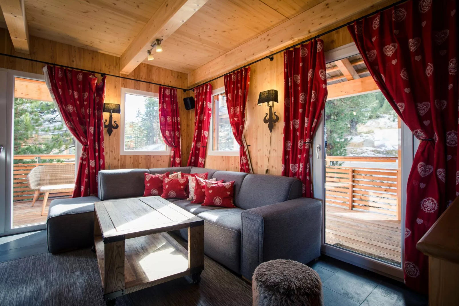 Alpenpark Turrach 8-Woonkamer