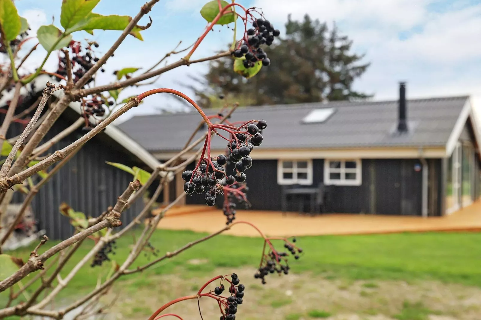Gezellige kustschuilplaats in Gronhoj-By Traum-Uitzicht