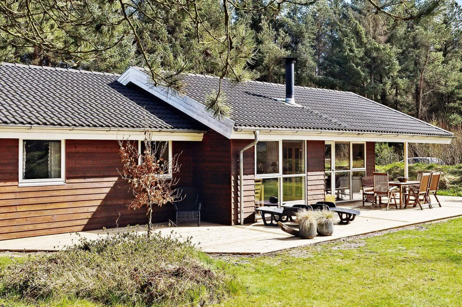Rustig toevluchtsoord in Lodskovvad -- By Traum Ferienwohnungen-Buitenlucht