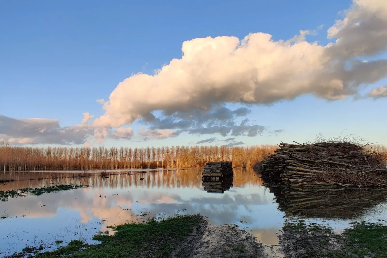 Gite vallée de la Loire-Gebied winter 1km