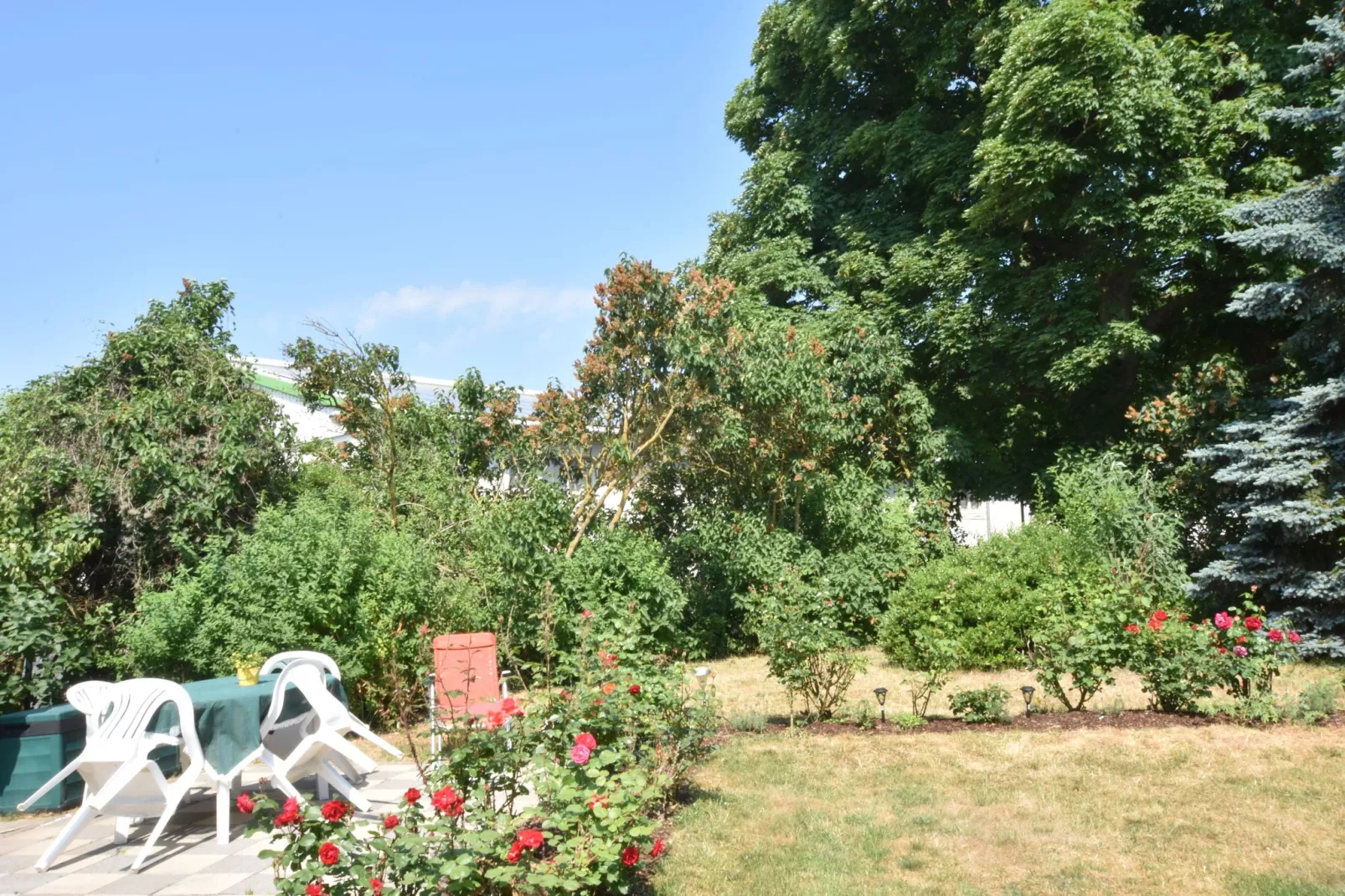 Altes Bauernhaus / Gartenblick-Tuinen zomer