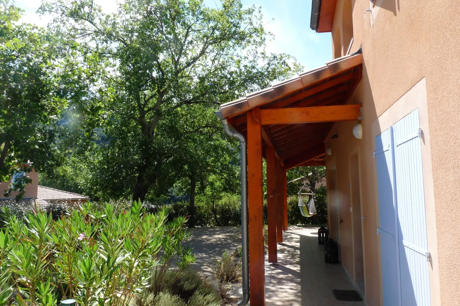 Villa Ardèche-Terrasbalkon