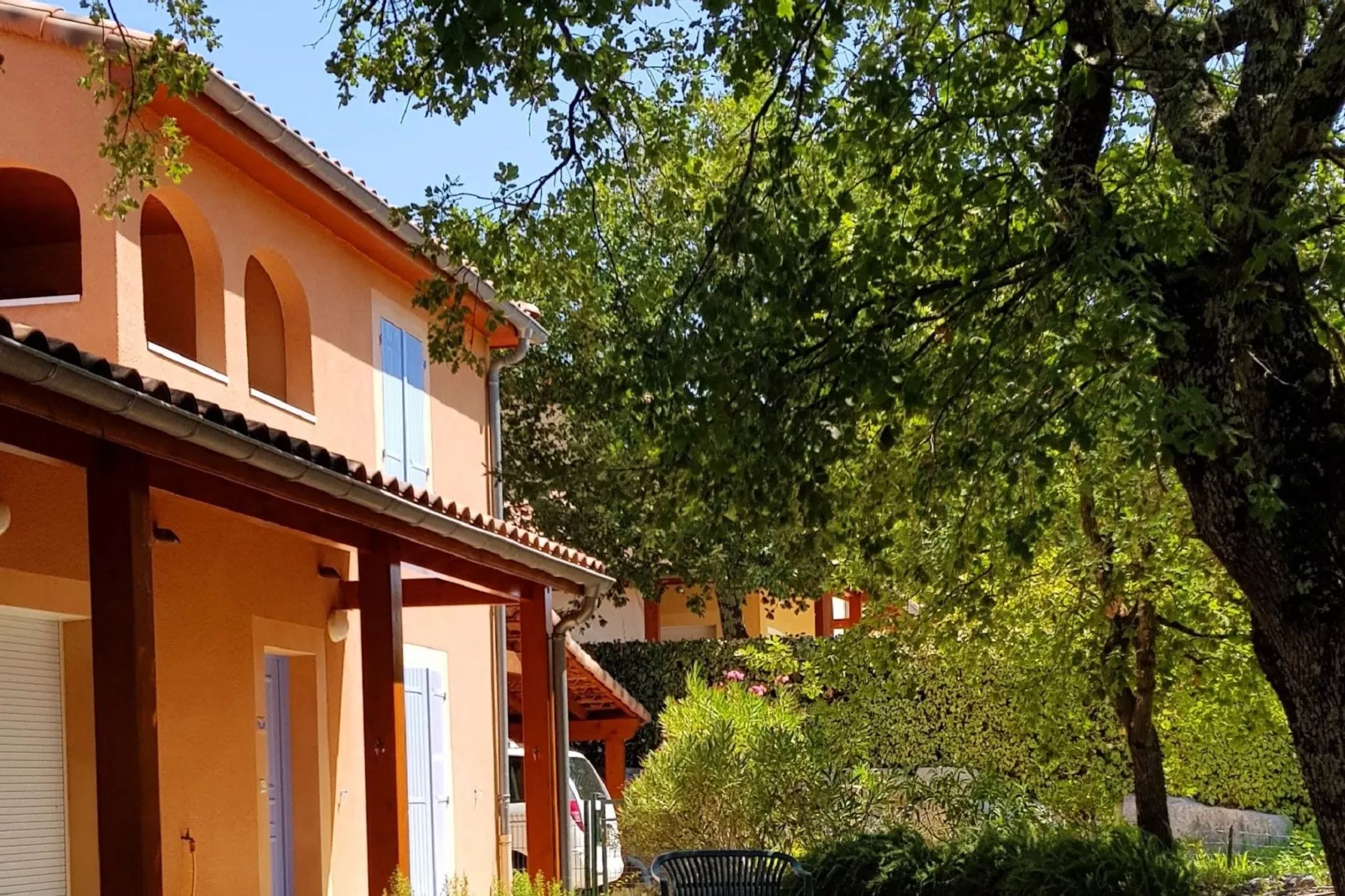Villa Ardèche-Tuinen zomer