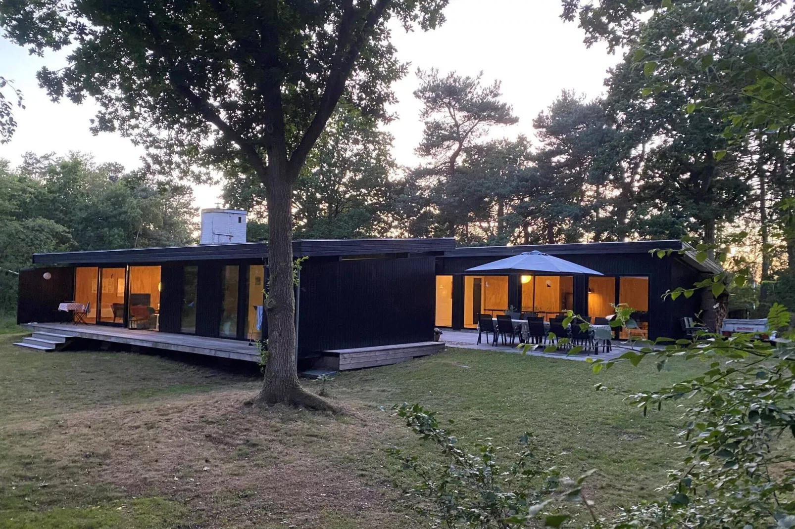 5 sterren vakantie huis in Knebel-Buitenlucht
