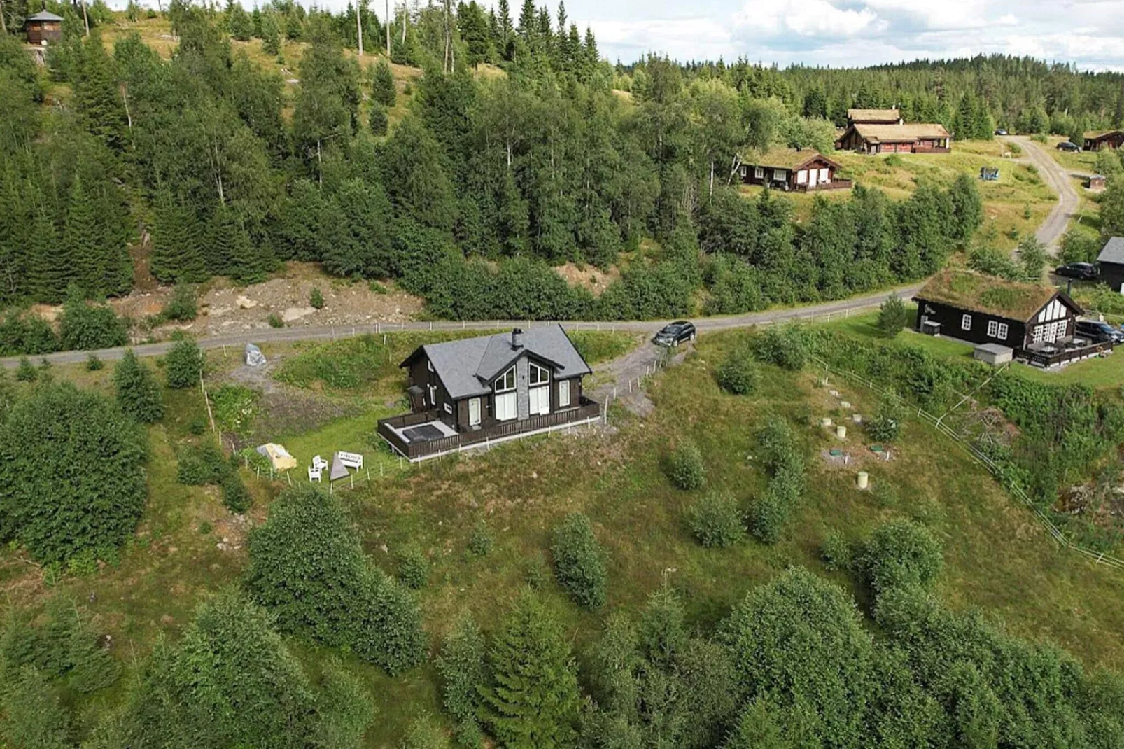 4 sterren vakantie huis in Fall-By Traum-Buitenlucht
