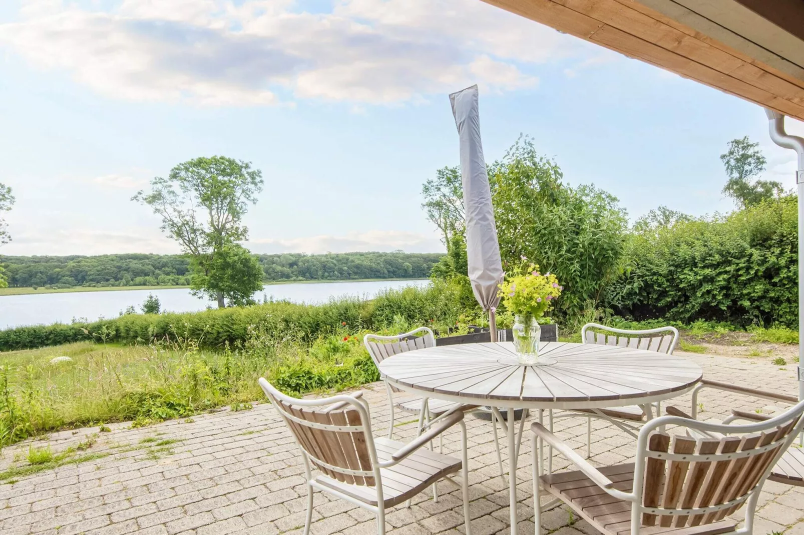 4 sterren vakantie huis in Rønde-By Traum-Waterzicht