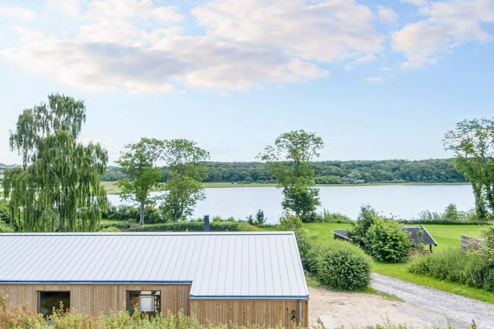 4 sterren vakantie huis in Rønde-By Traum-Waterzicht