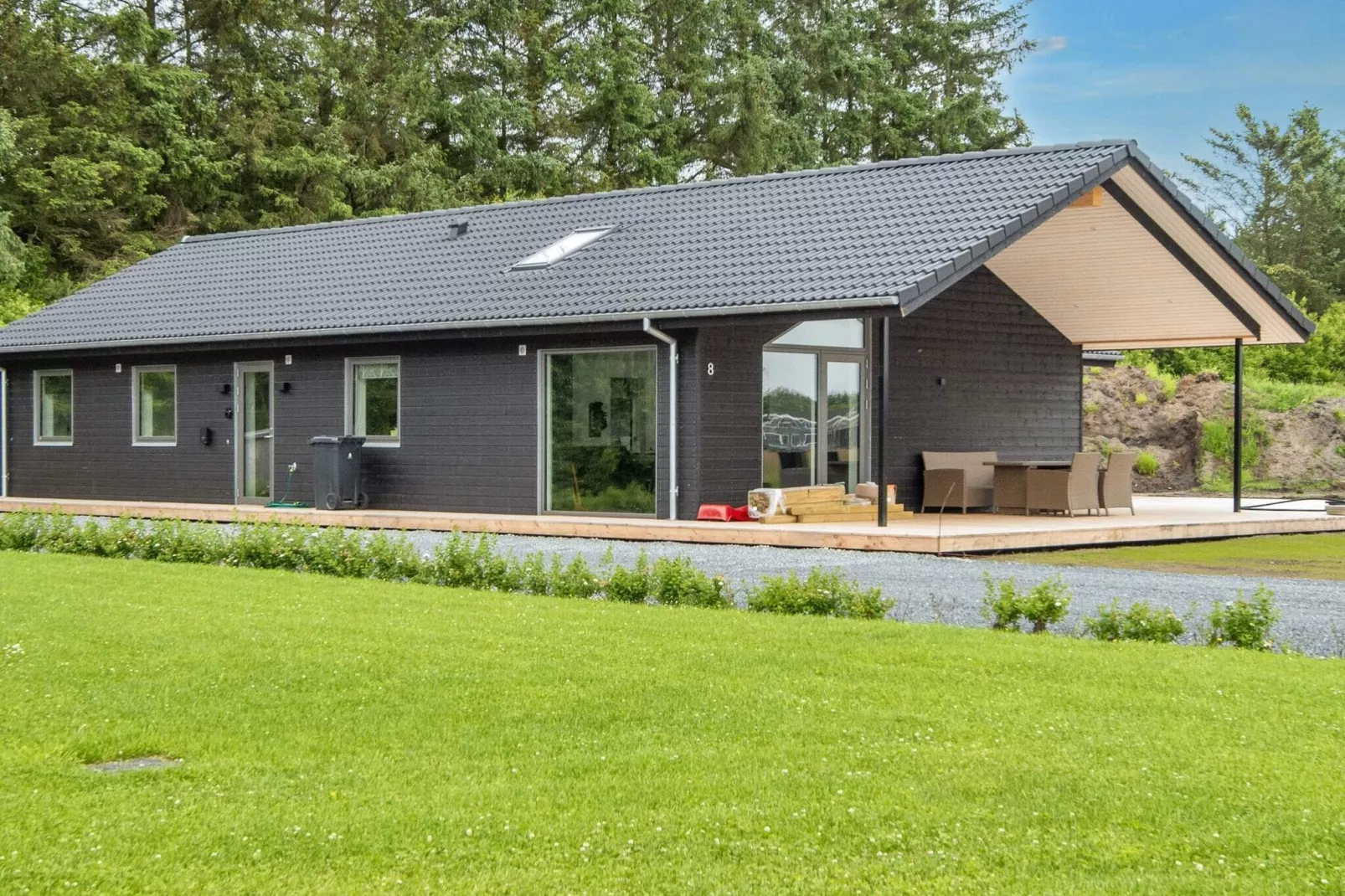 5 sterren vakantie huis in Ansager-By Traum-Uitzicht