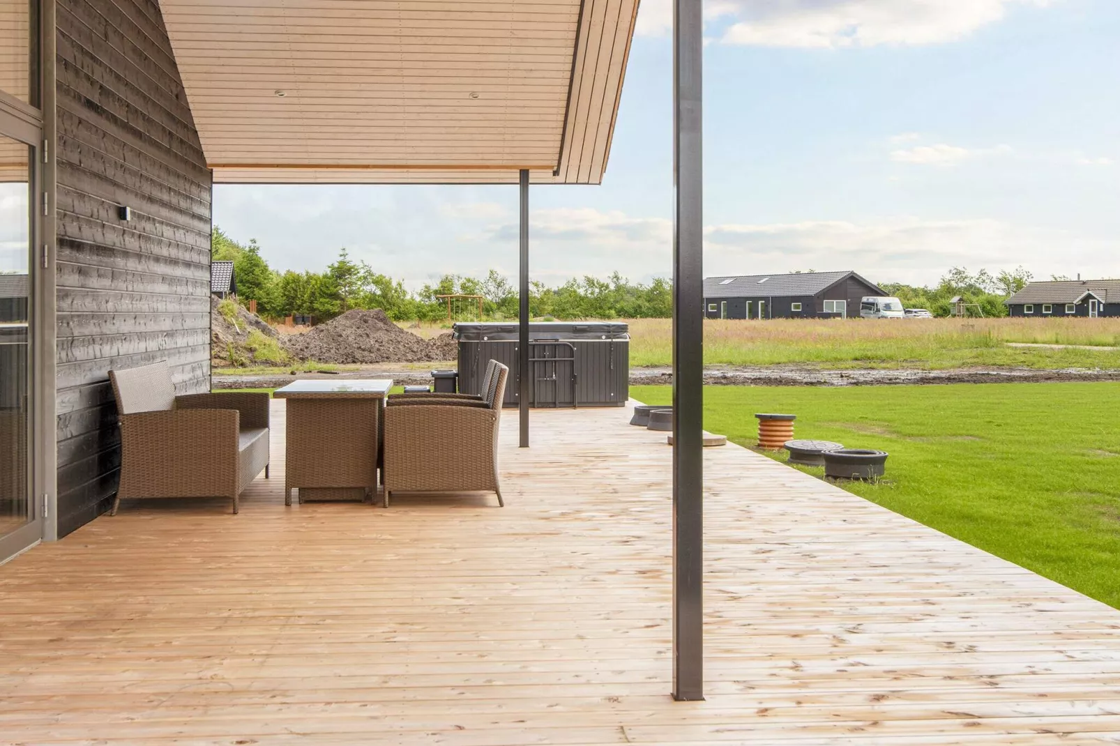 5 sterren vakantie huis in Ansager-By Traum-Uitzicht