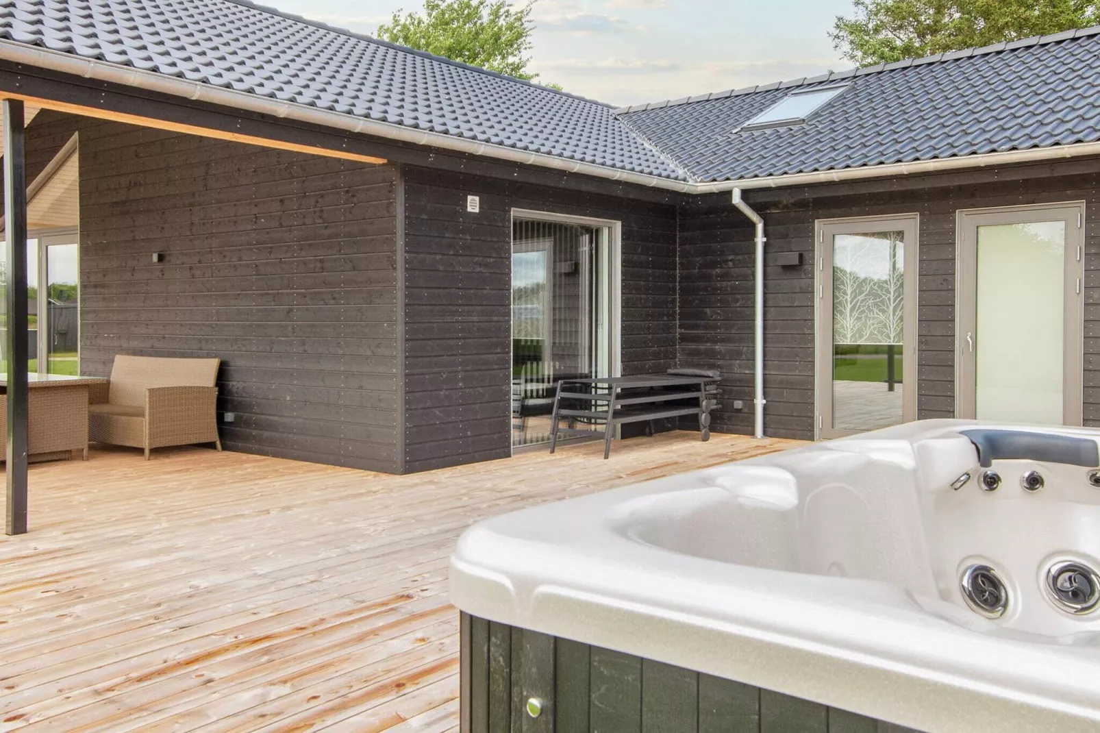 5 sterren vakantie huis in Ansager-By Traum-Uitzicht