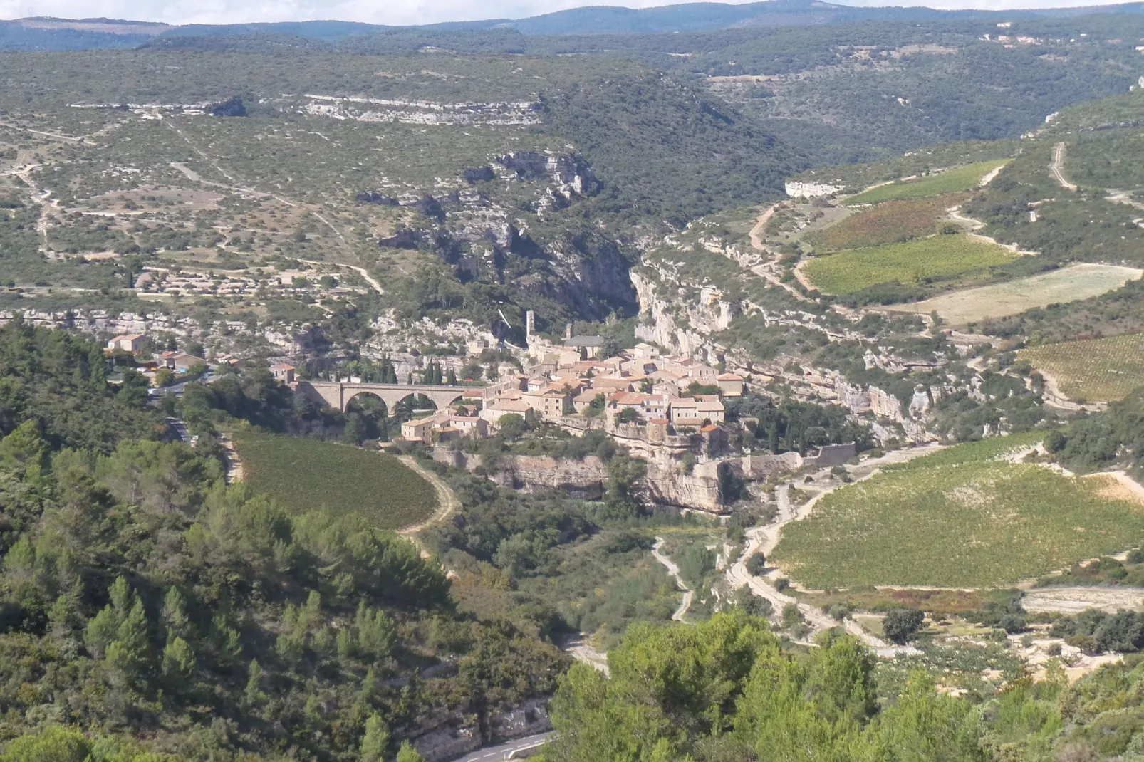 Mas de Montbrun-Gebieden zomer 20km