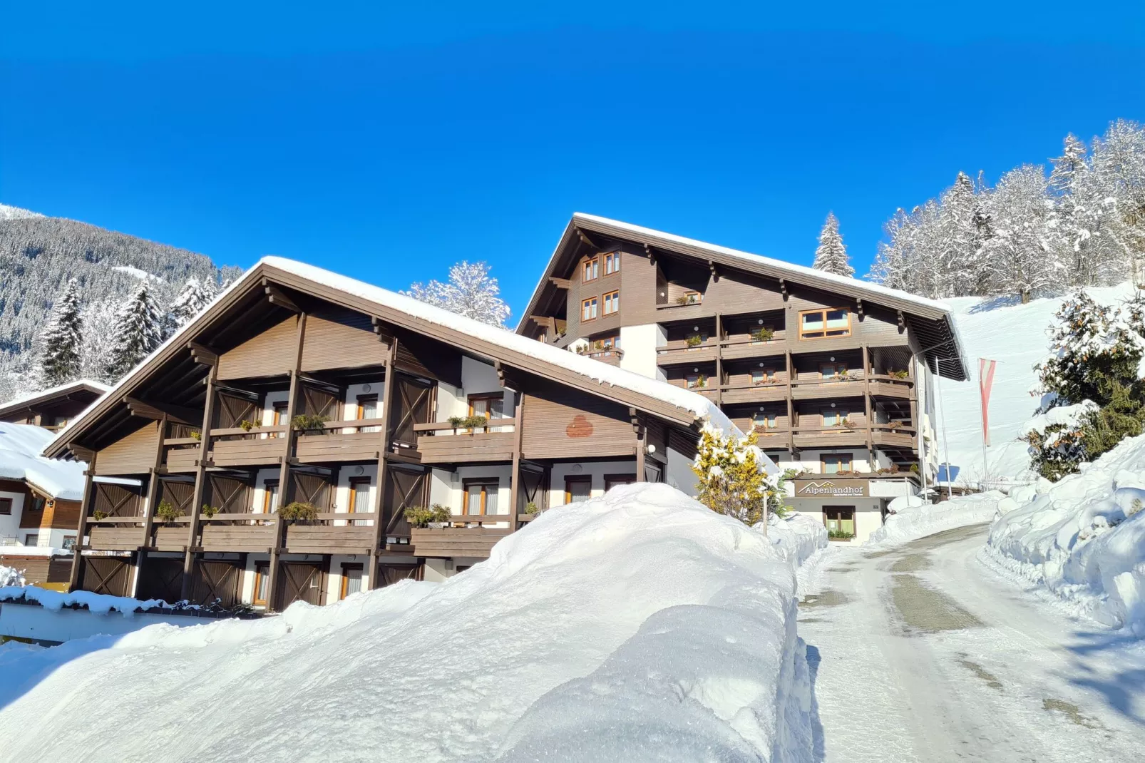 Alpenblick/Alpenhorst-Exterieur winter