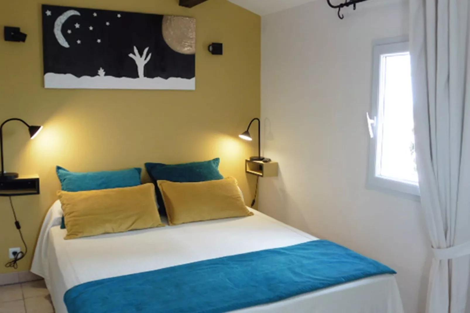 Ferienhäuschen in Bellegarde / La Pichoulino-Slaapkamer