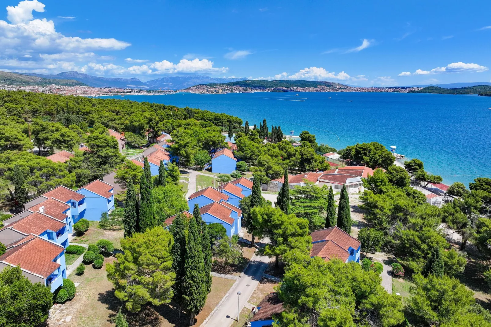 Apartments Medena Trogir - Seget Donji - A2plus2 Superior ca 42 qm für 4 Pers-Buitenkant zomer