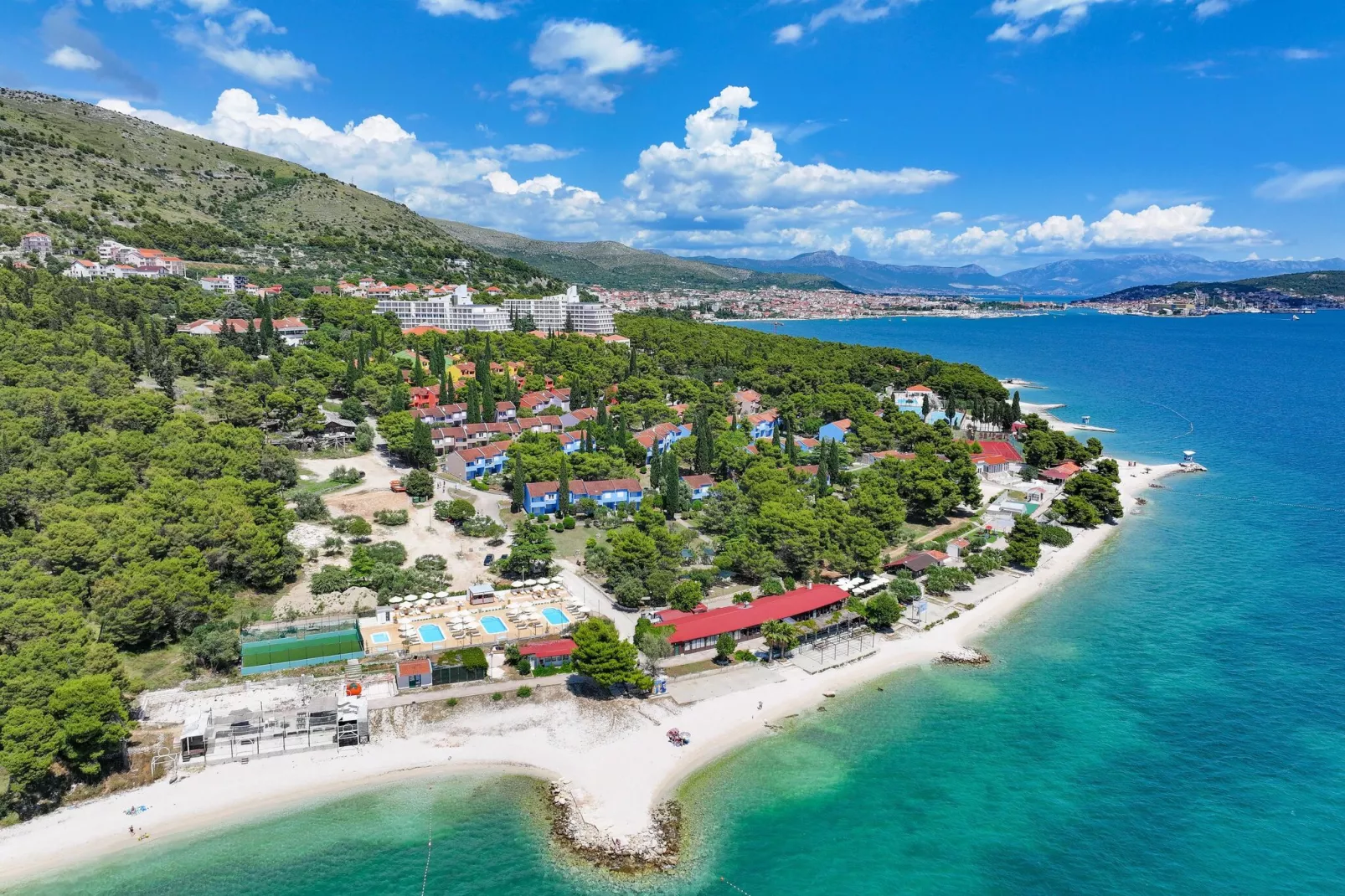 Apartments Medena Trogir - Seget Donji - A2plus2 Superior ca 42 qm für 4 Pers-Uitzicht
