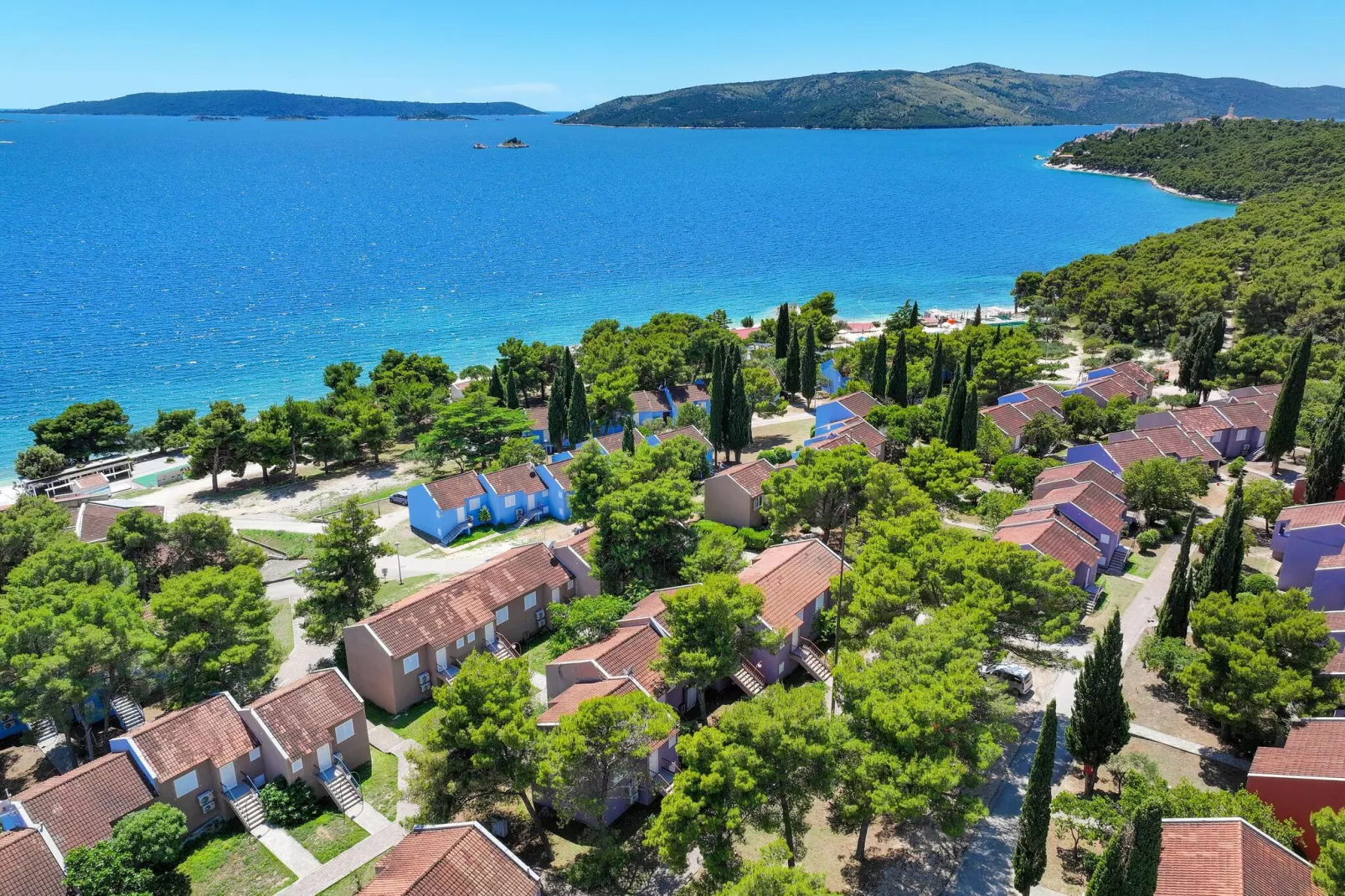 Apartments Medena Trogir - Seget Donji - A2plus2 Superior ca 42 qm für 4 Pers-Uitzicht