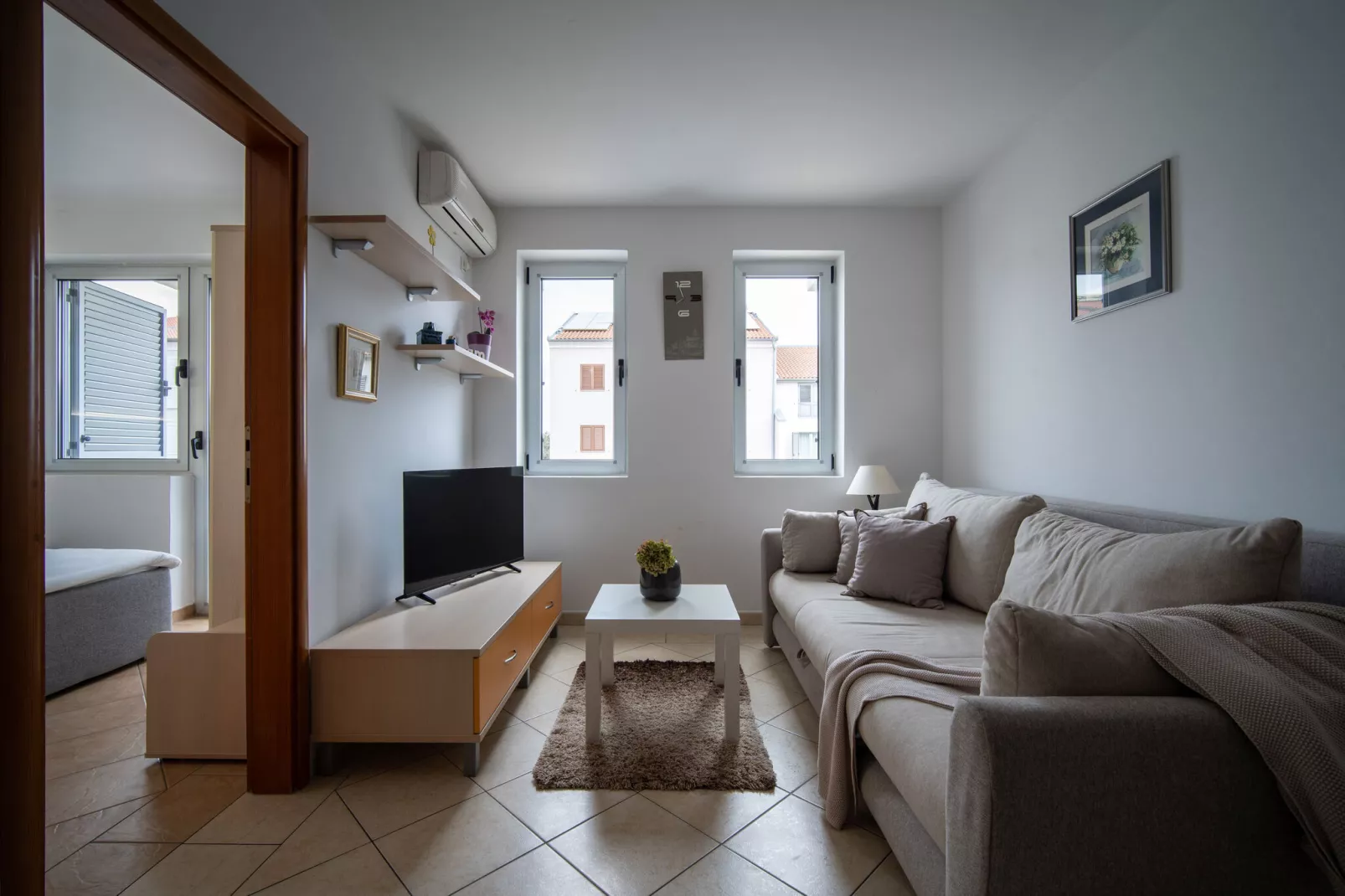 A4A - Apartments Vaal Rovinj  - AP 3 - ca 33 qm für 3 Pers-Woonkamer