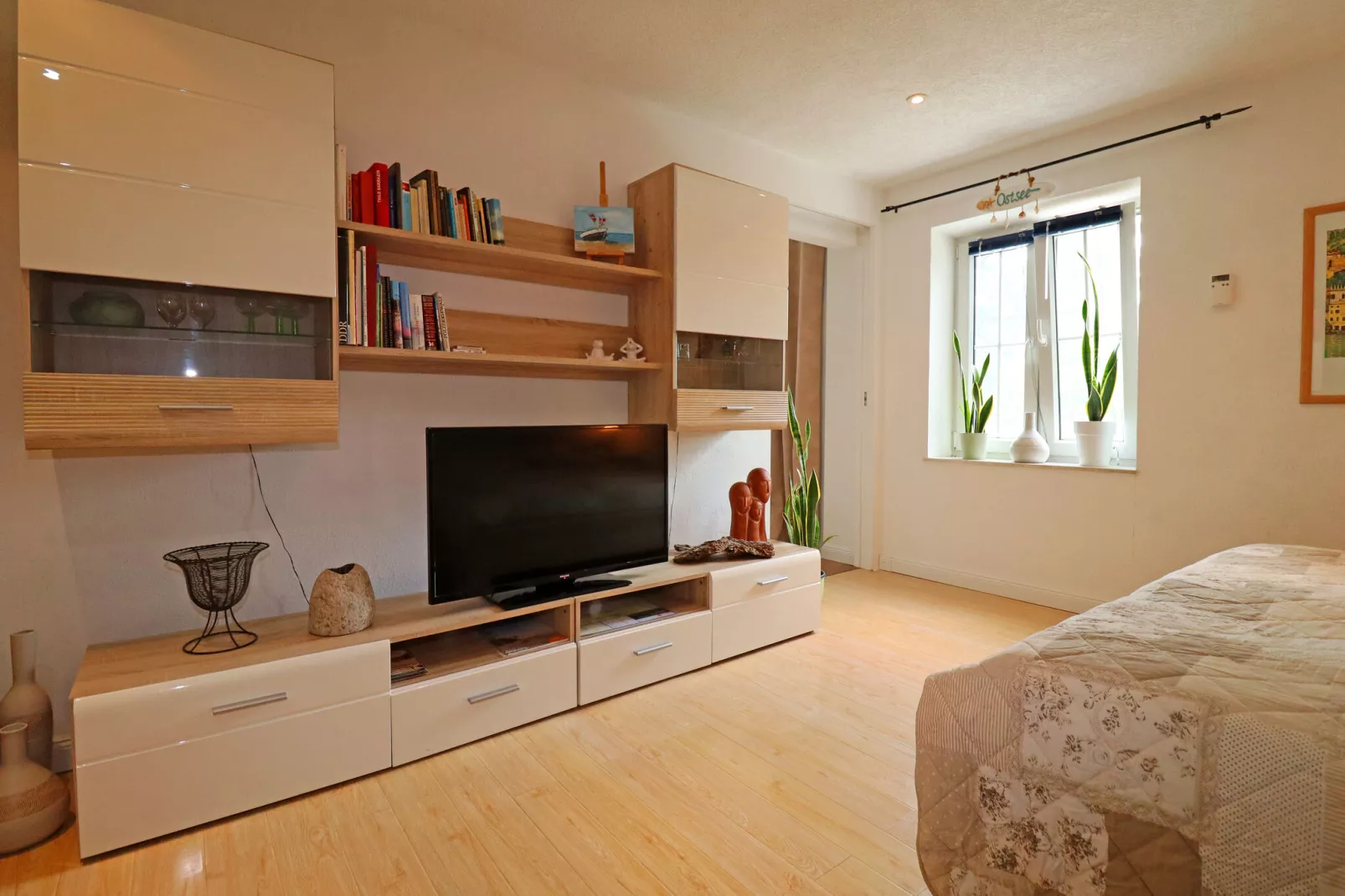 Wohnung "Zur Eiche 1" nahe Kurkliniken-Woonkamer