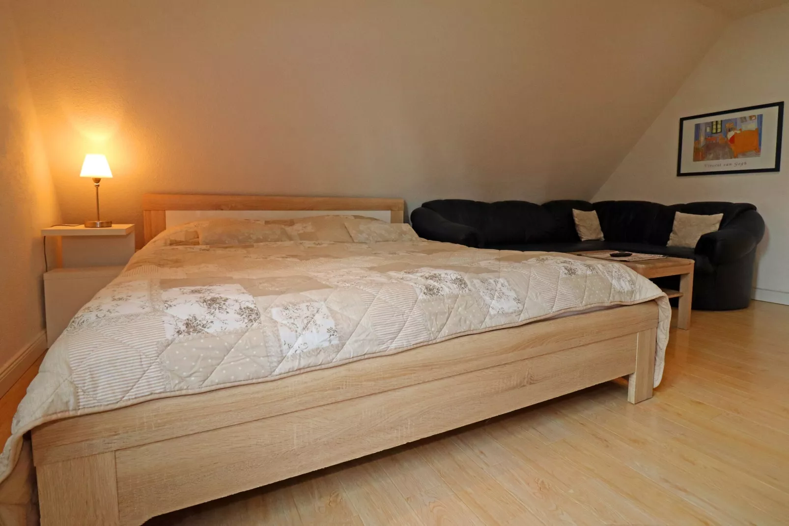 Wohnung "Zur Eiche 1" nahe Kurkliniken-Slaapkamer