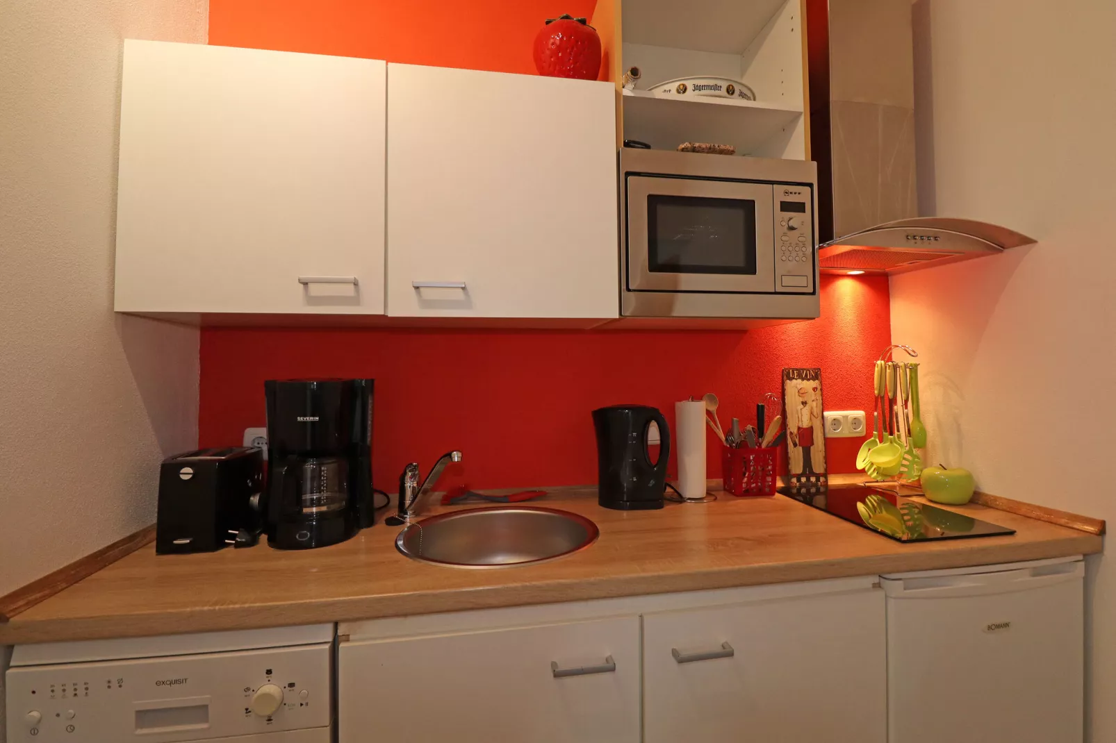 Wohnung "Zur Eiche 1" nahe Kurkliniken-Keuken