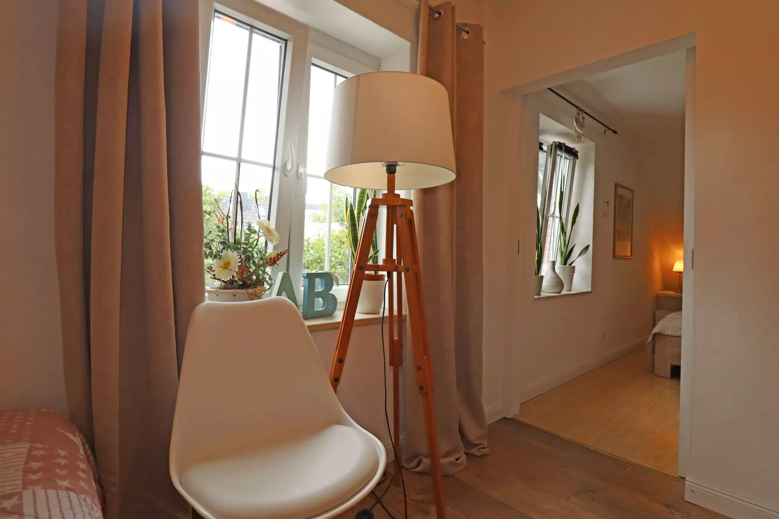 Wohnung "Zur Eiche 1" nahe Kurkliniken-Slaapkamer