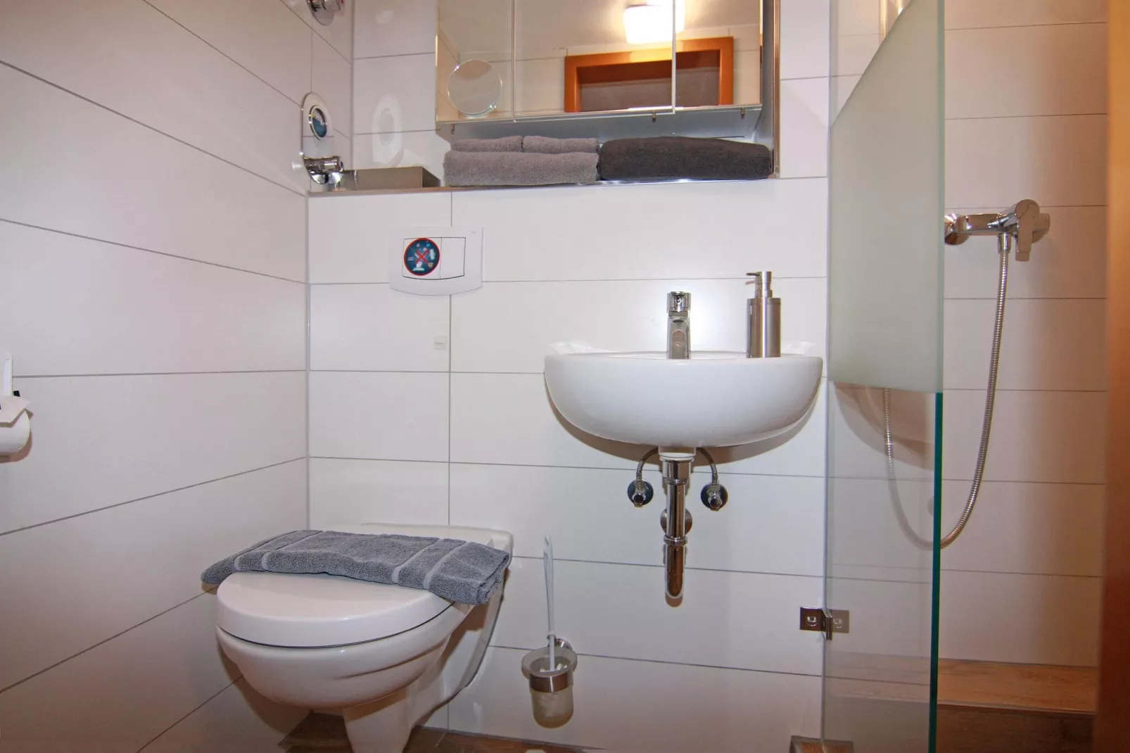 Wohnung "Zur Eiche 2"  nahe Kurkliniken-Badkamer