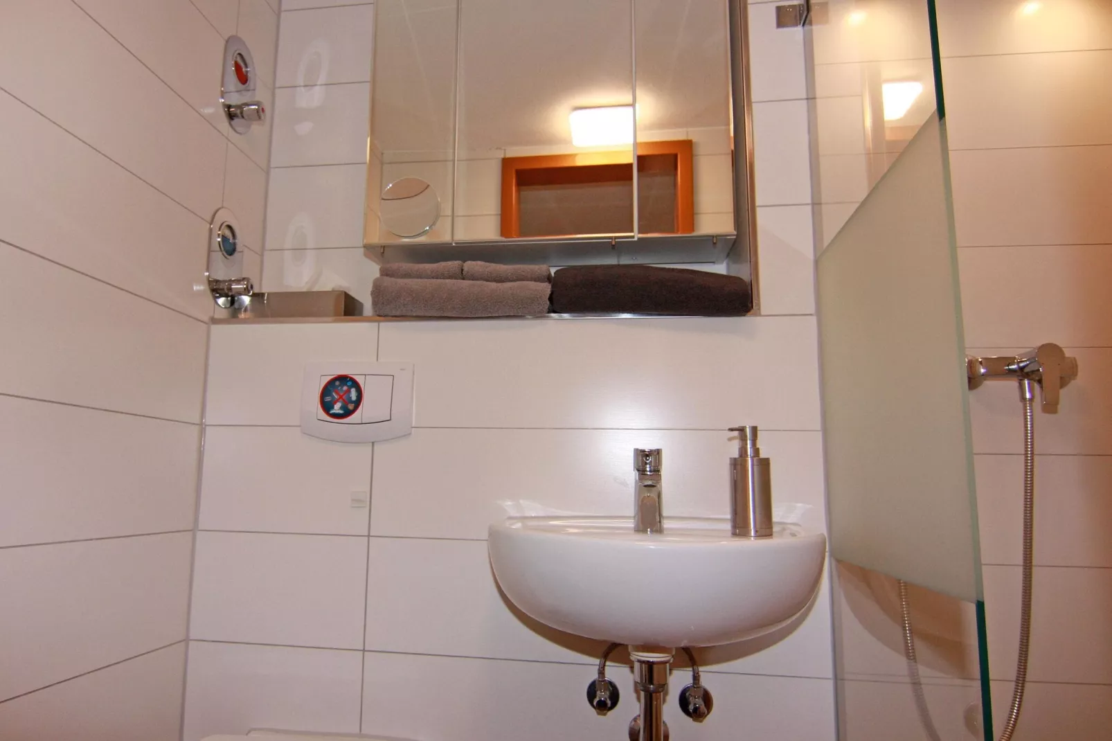 Wohnung "Zur Eiche 2"  nahe Kurkliniken-Badkamer