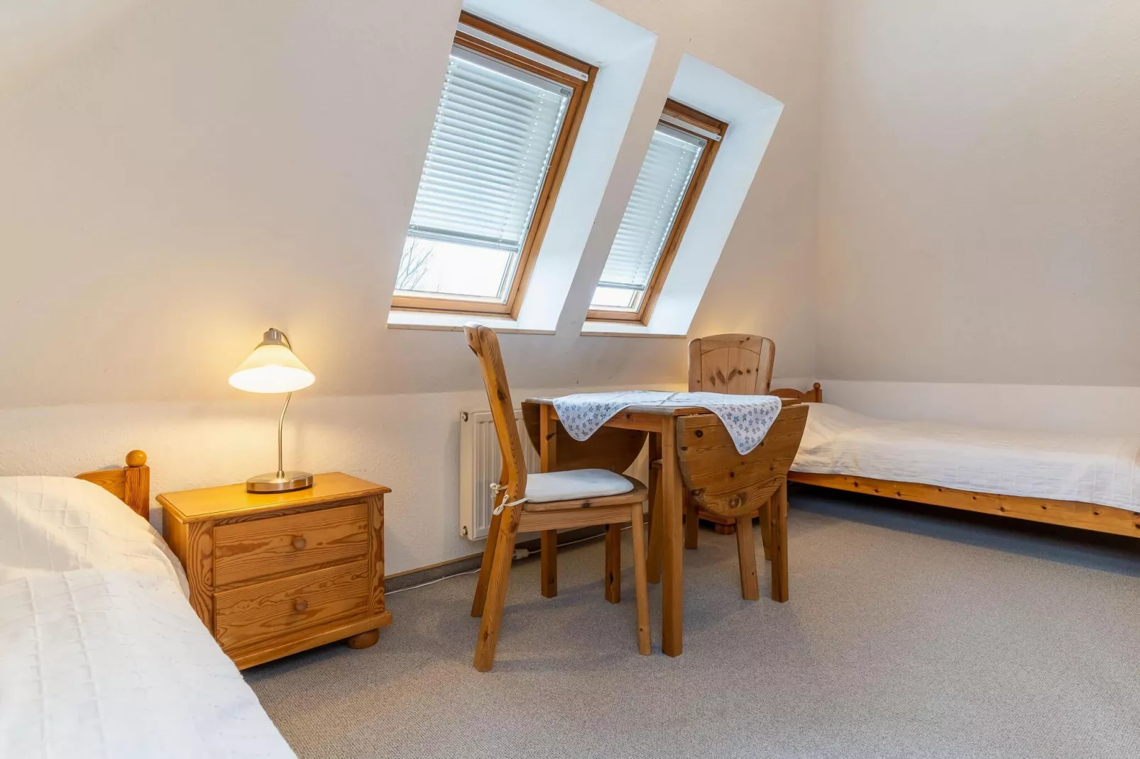 Haus Deichsfenne - Wohnung 4 / 3 Personen-Slaapkamer