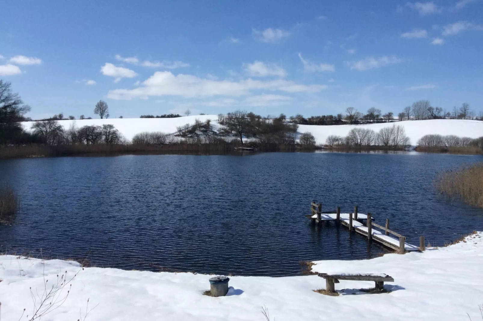 Wohnen im Gutshaus-Gebied winter 5km