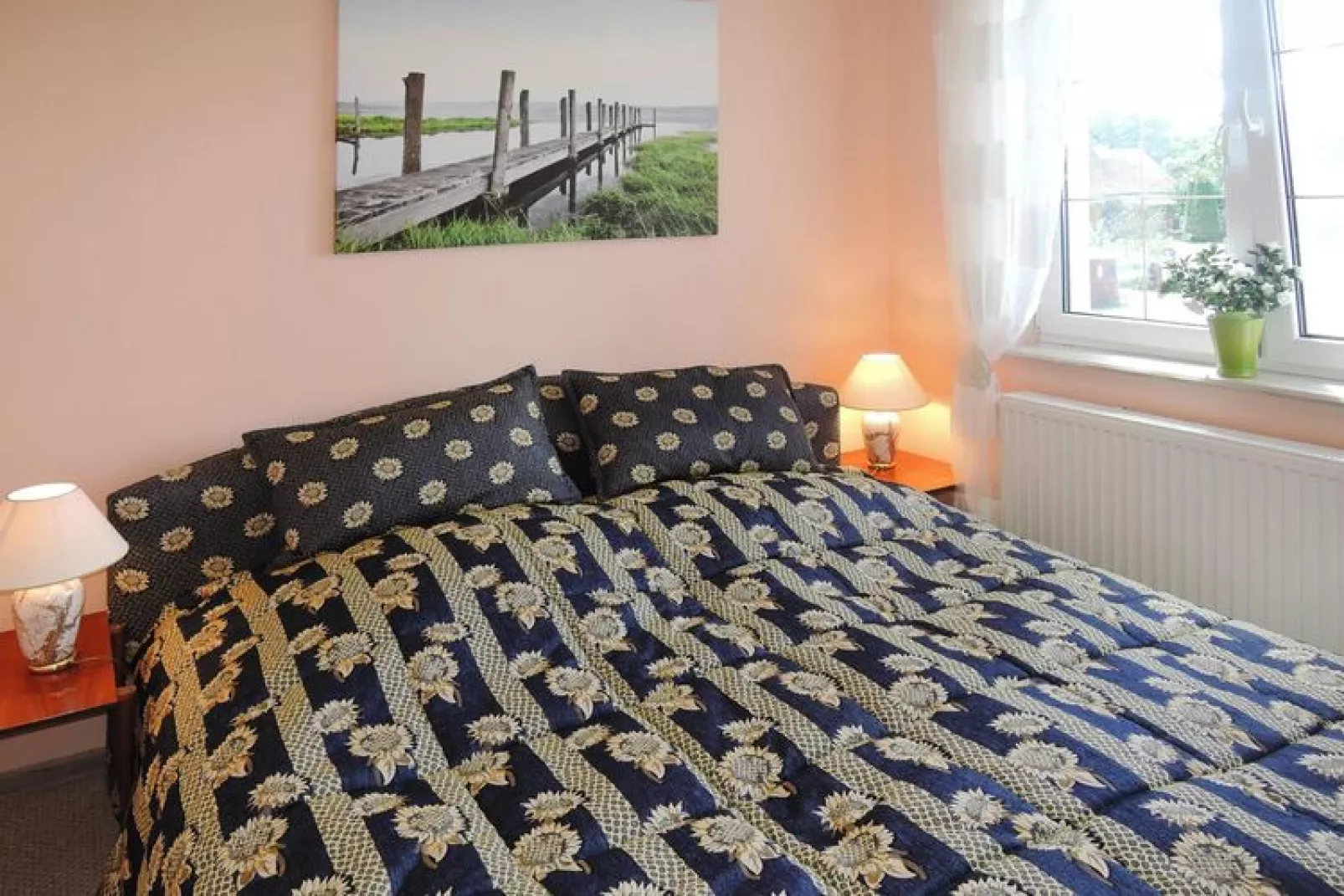 New holiday home in Nowe Warpno at the lake for 6 persons-Slaapkamer