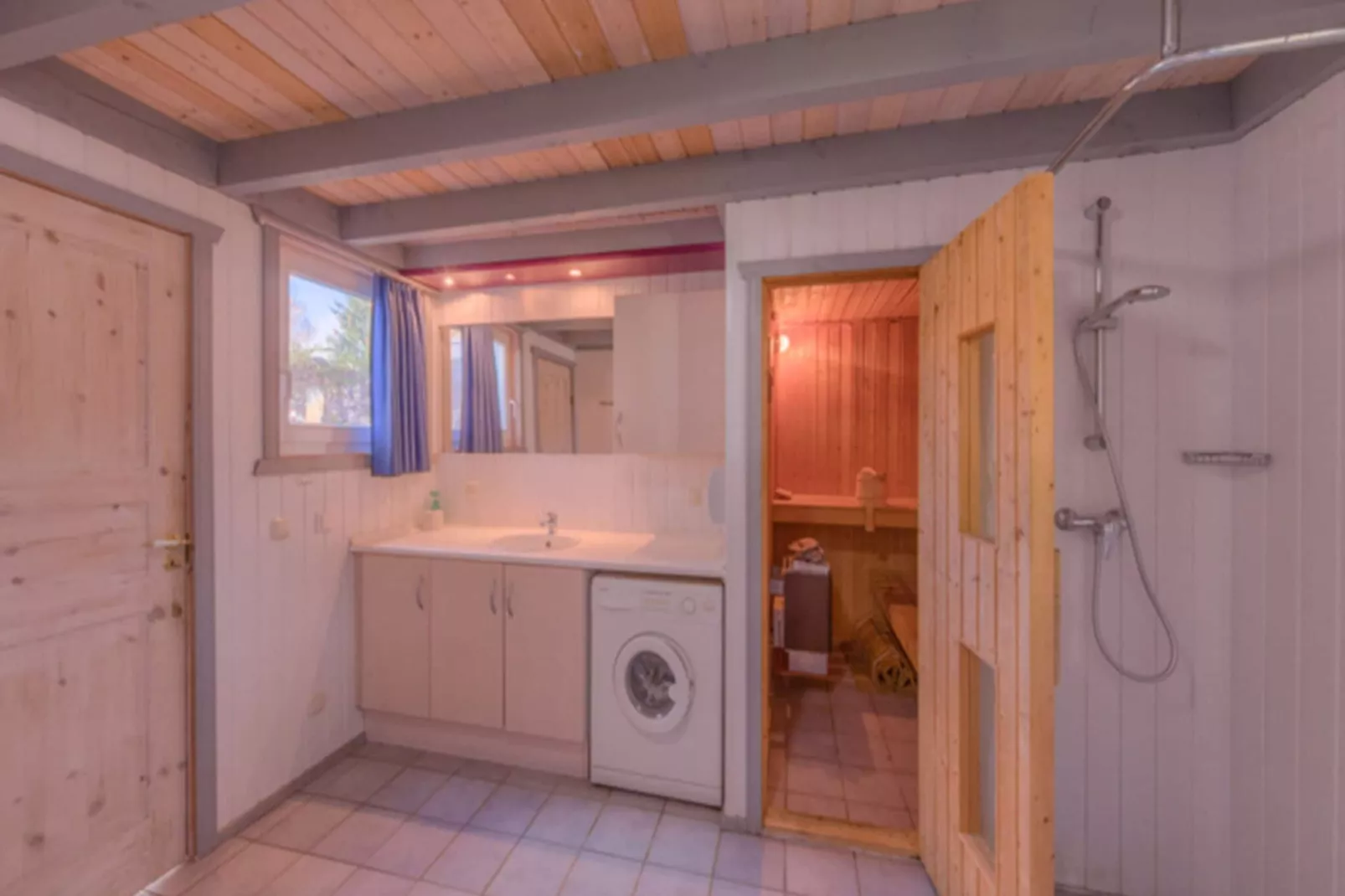 FH Wildgans Comfort mit Sauna & Kaminofen 81 qm-Faciliteiten