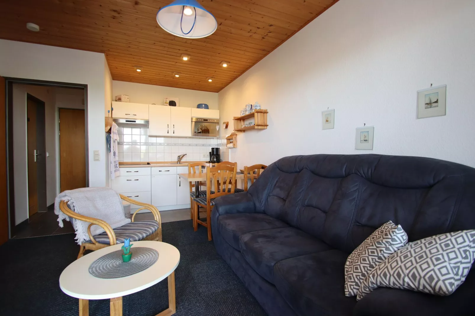 Ferienwohnung Tiefblick-Woonkamer