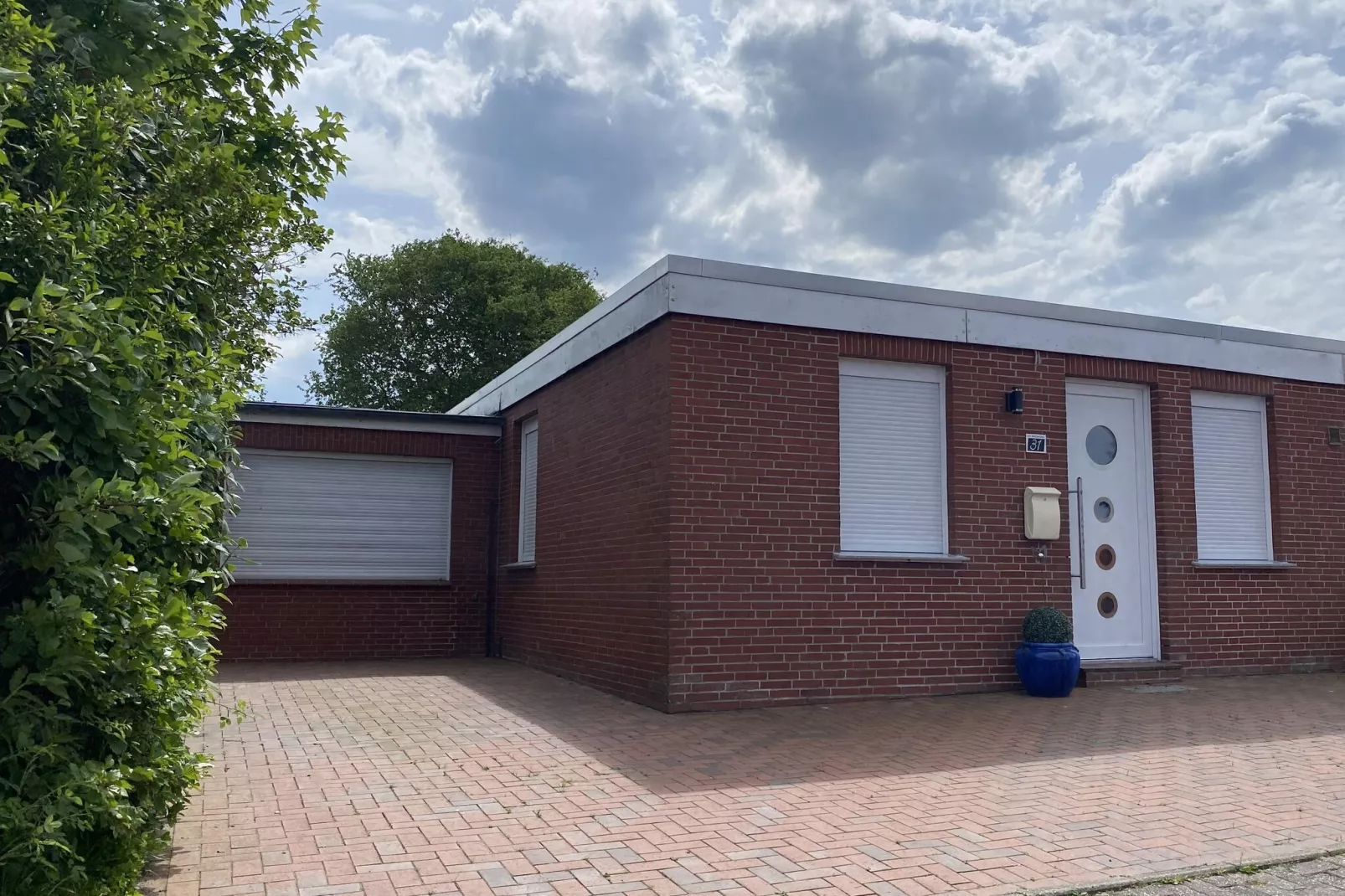 Ferienbungalow Wiesengrund mit Sauna-Buitenkant zomer