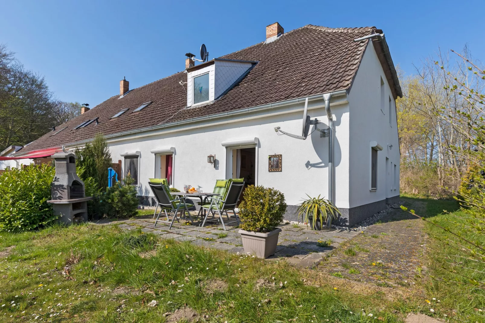 Ferienwohnung Gingst-Buitenkant zomer