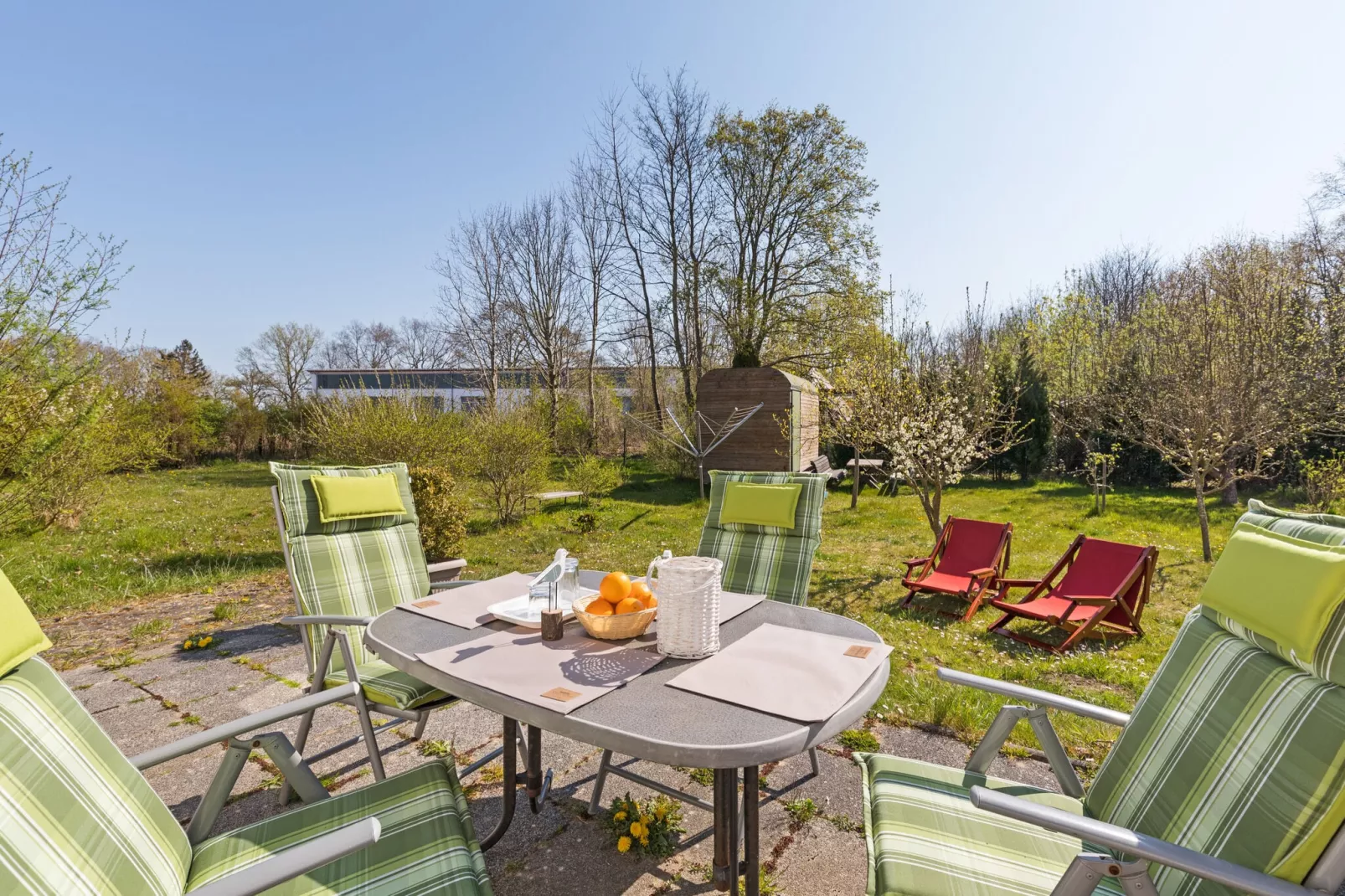 Ferienwohnung Gingst-Uitzicht zomer