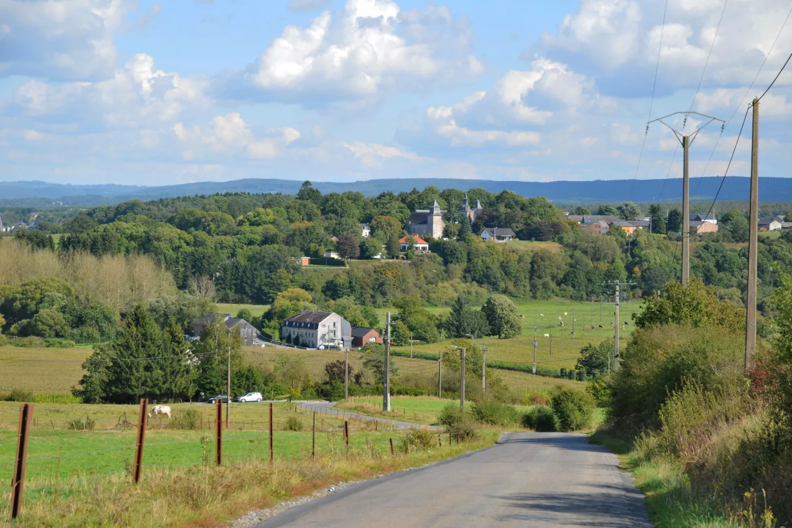 La Colline-Gebieden zomer 1km