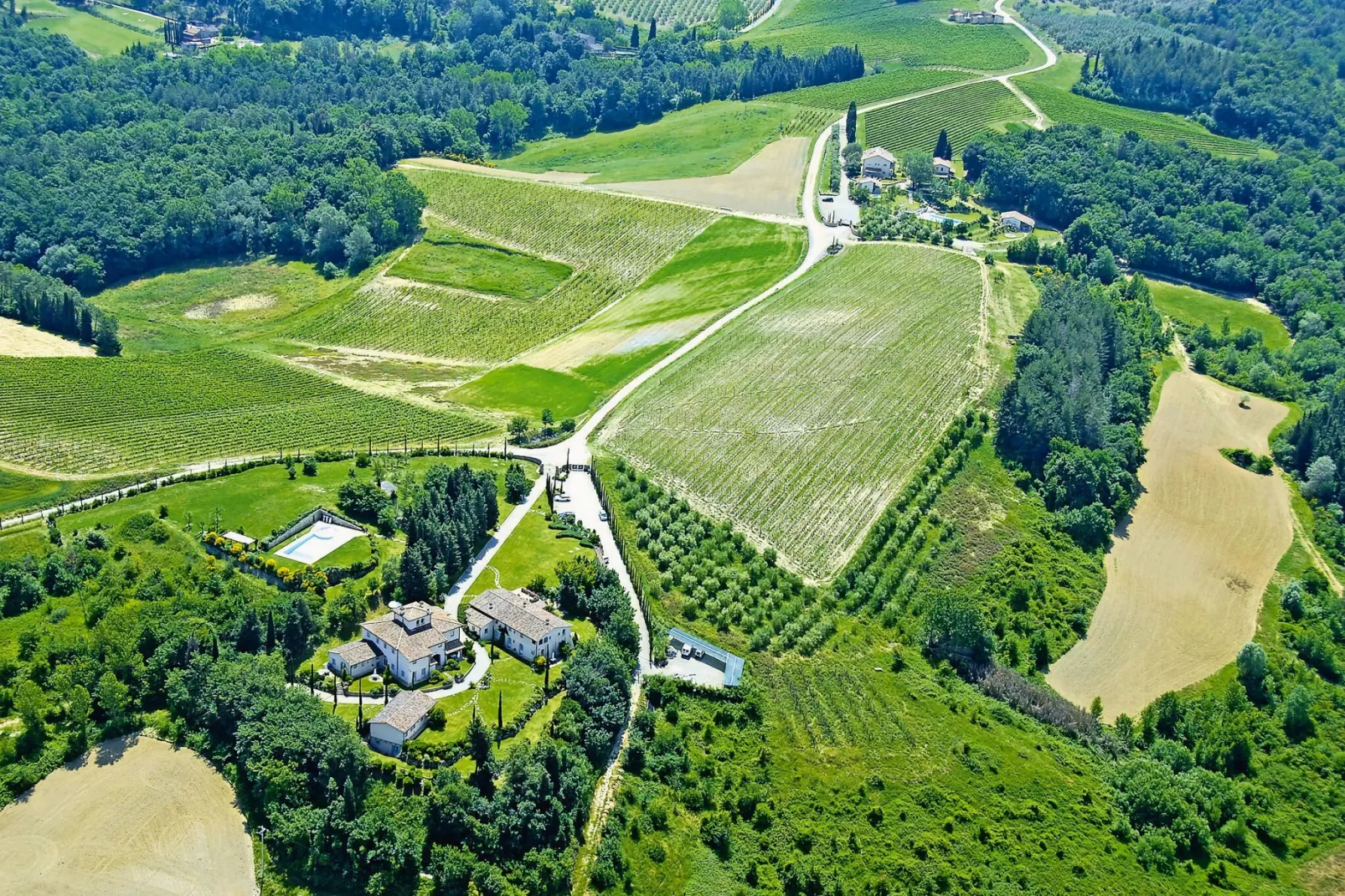 Ferienanlage Borgo della Meliana Gambassi Terme Typ Bilo-Gebieden zomer 5km